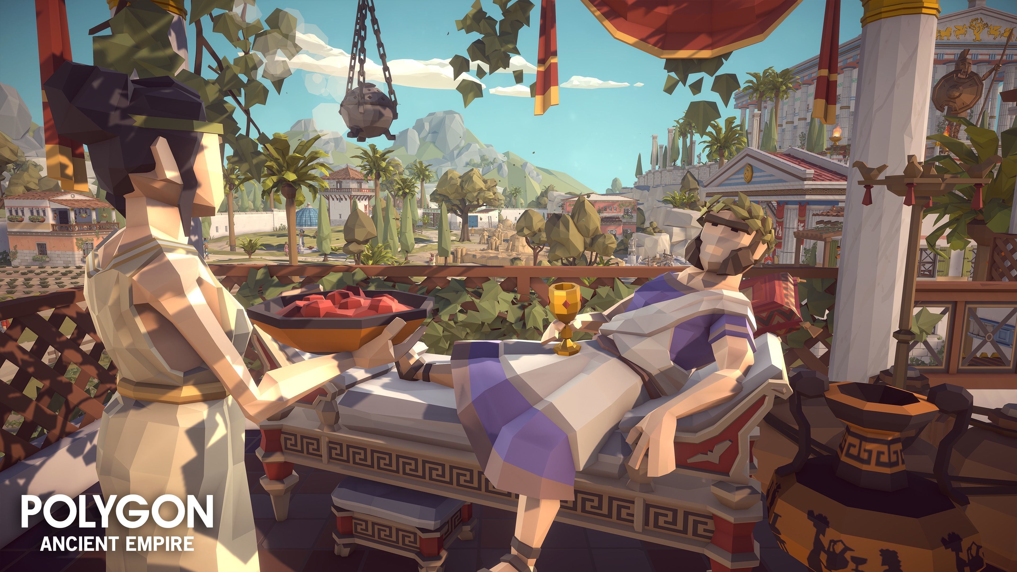 POLYGON - Ancient Empire Low-poly 3D model_12