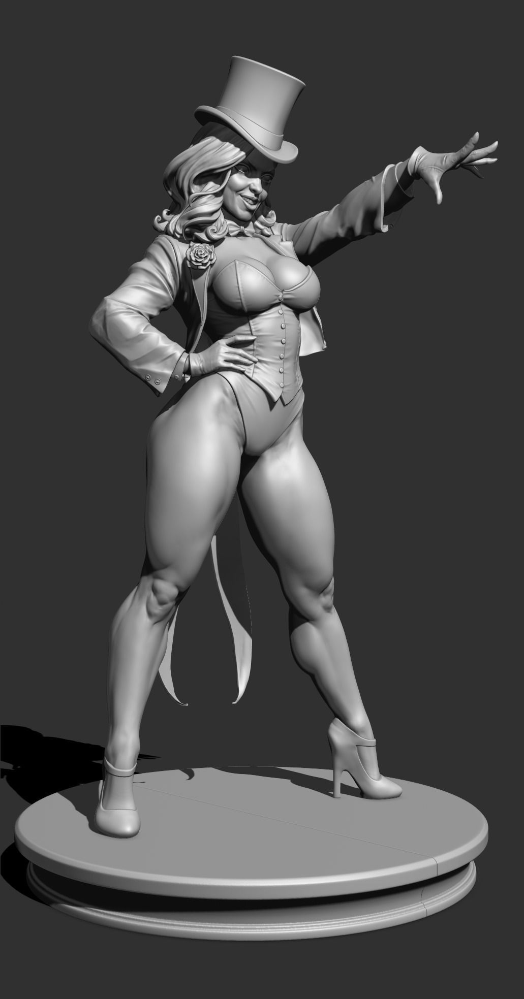 Zatanna with NSFW 3D print model_13