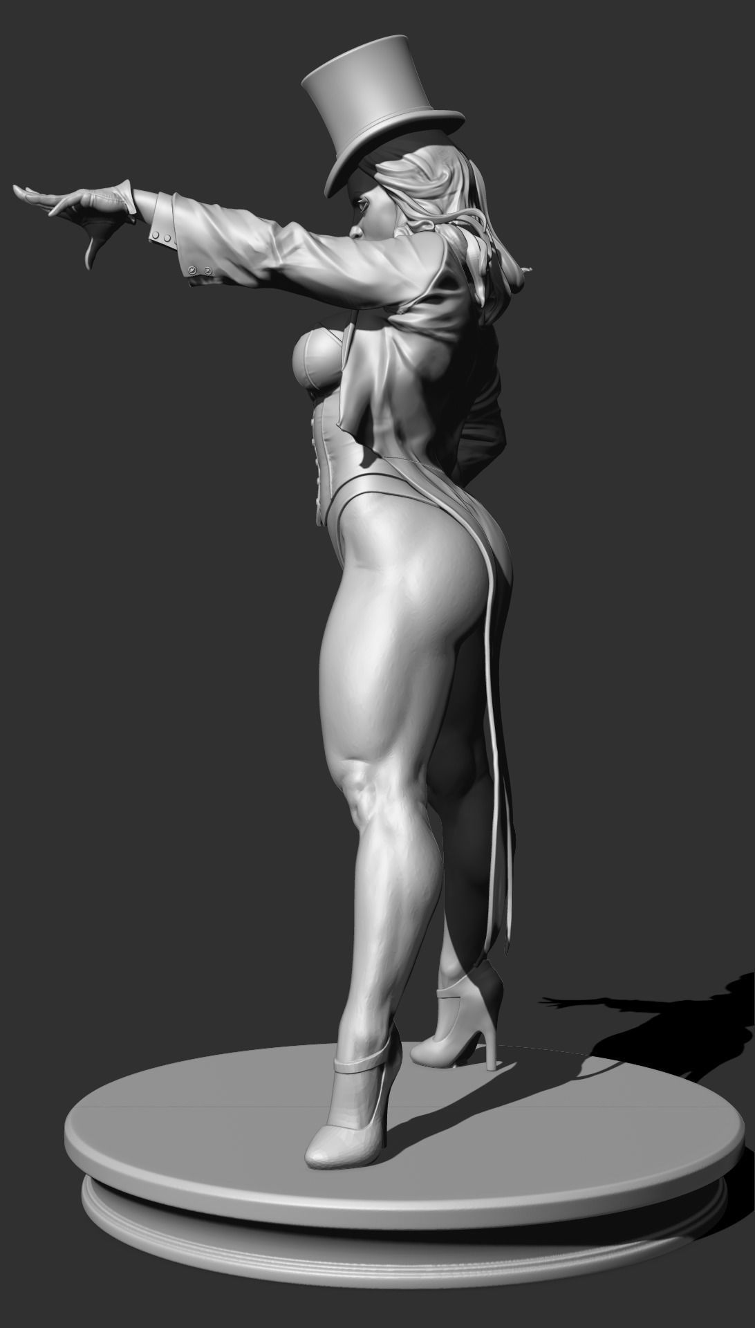 Zatanna with NSFW 3D print model_22