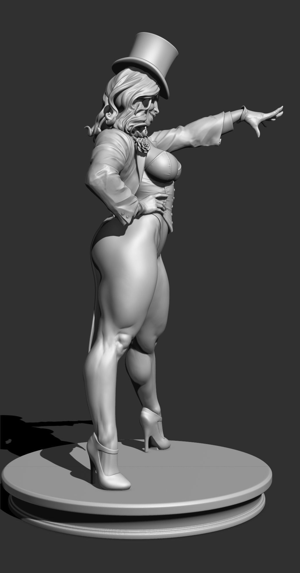 Zatanna with NSFW 3D print model_15