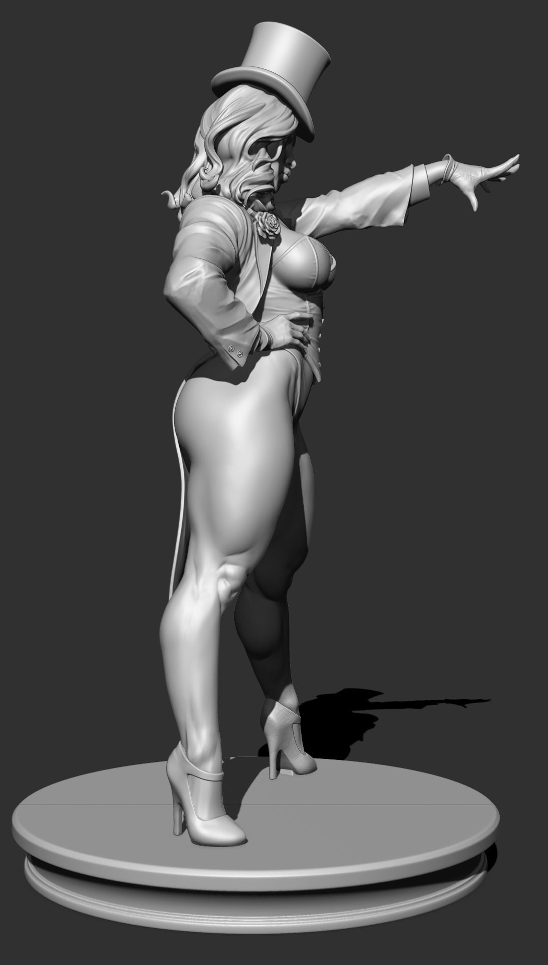 Zatanna with NSFW 3D print model_14