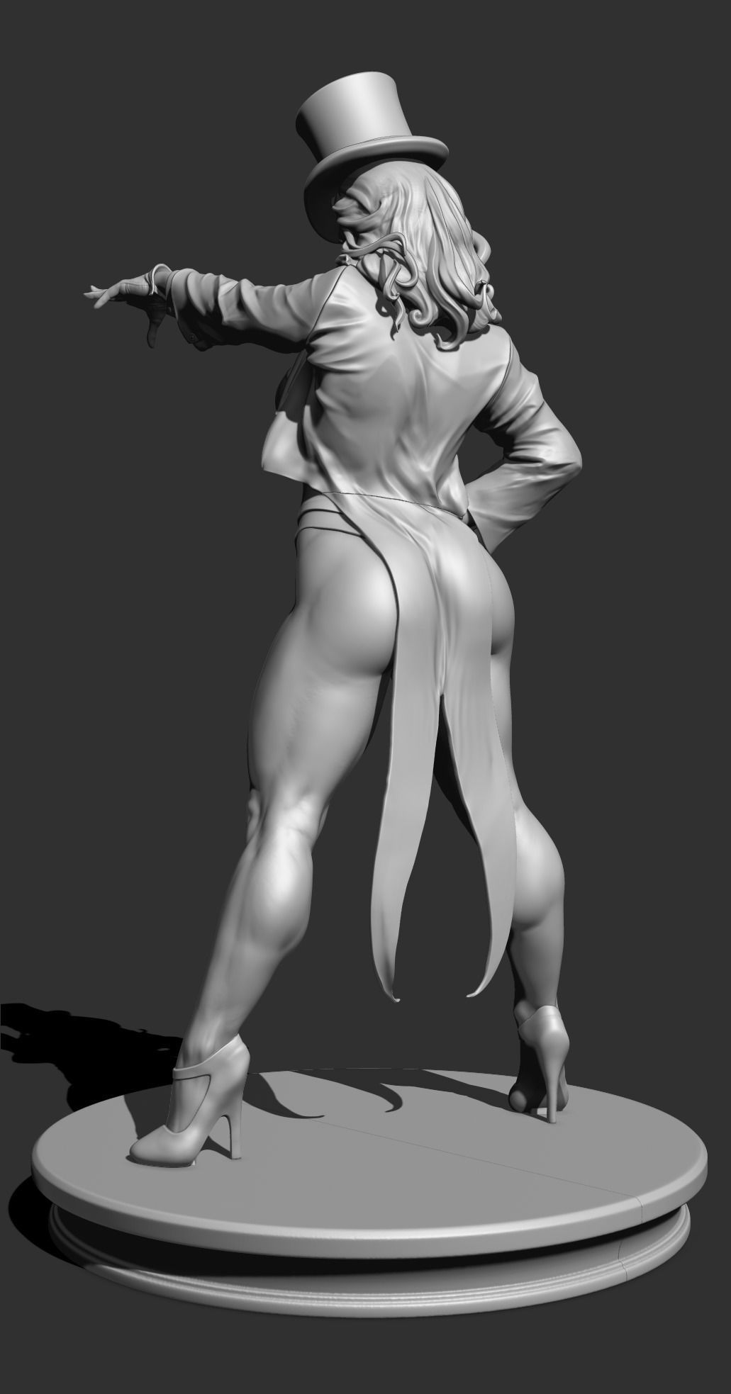 Zatanna with NSFW 3D print model_21