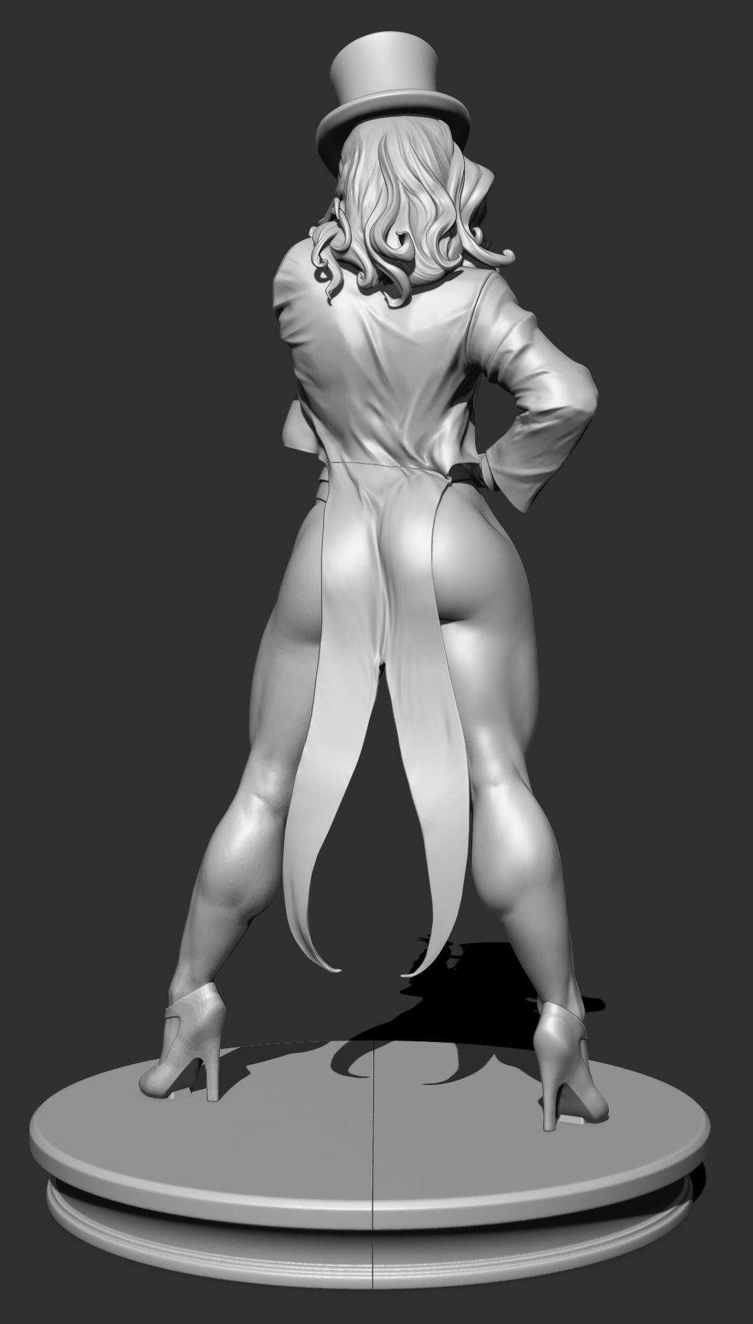 Zatanna with NSFW 3D print model_18