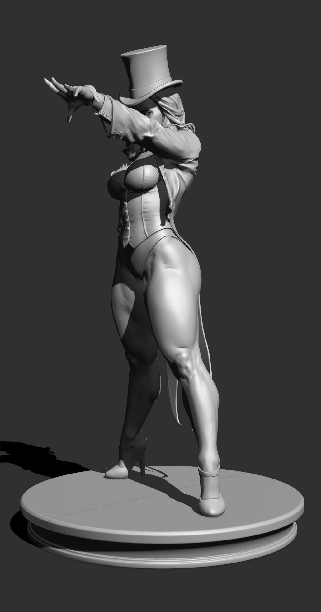 Zatanna with NSFW 3D print model_25