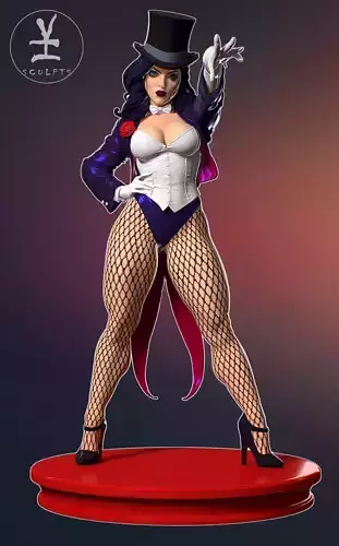 Zatanna with NSFW 3D print model