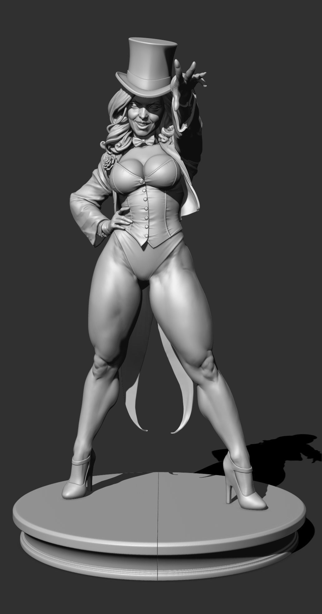 Zatanna with NSFW 3D print model_11
