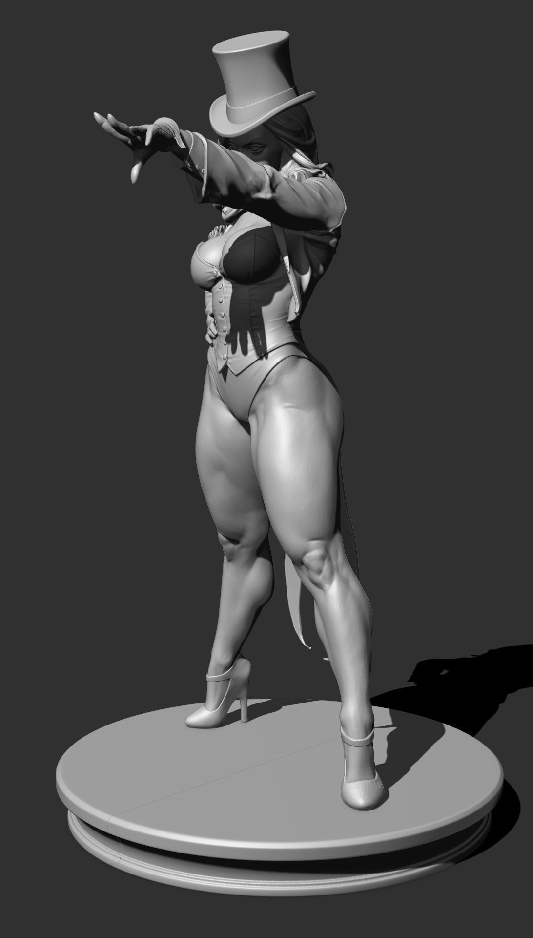 Zatanna with NSFW 3D print model_24