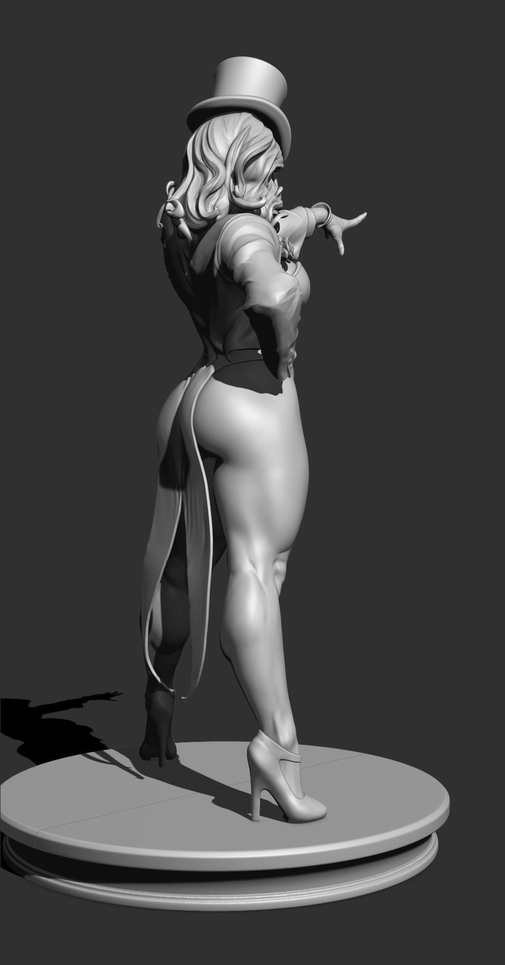 Zatanna with NSFW 3D print model_17