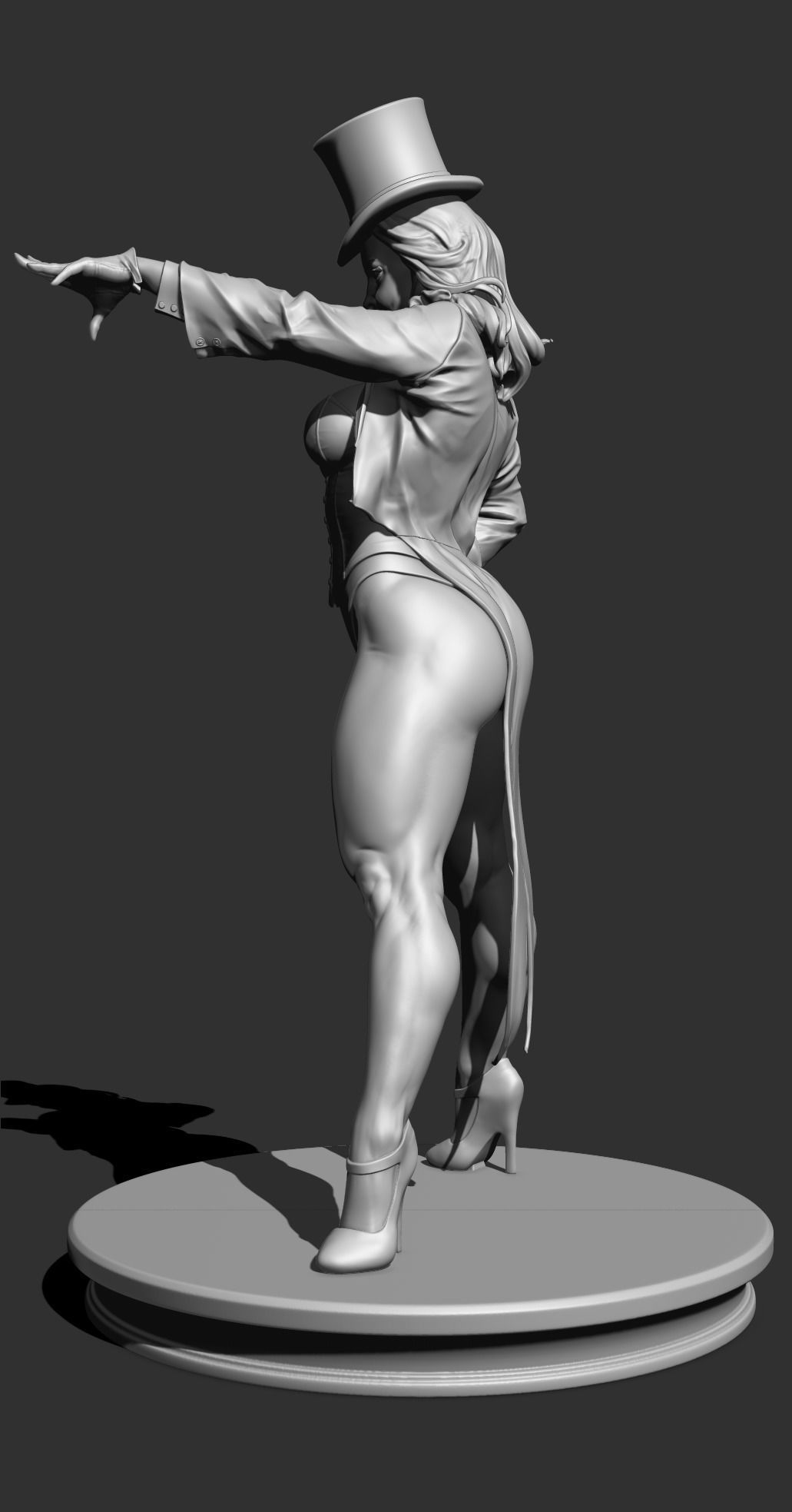 Zatanna with NSFW 3D print model_23