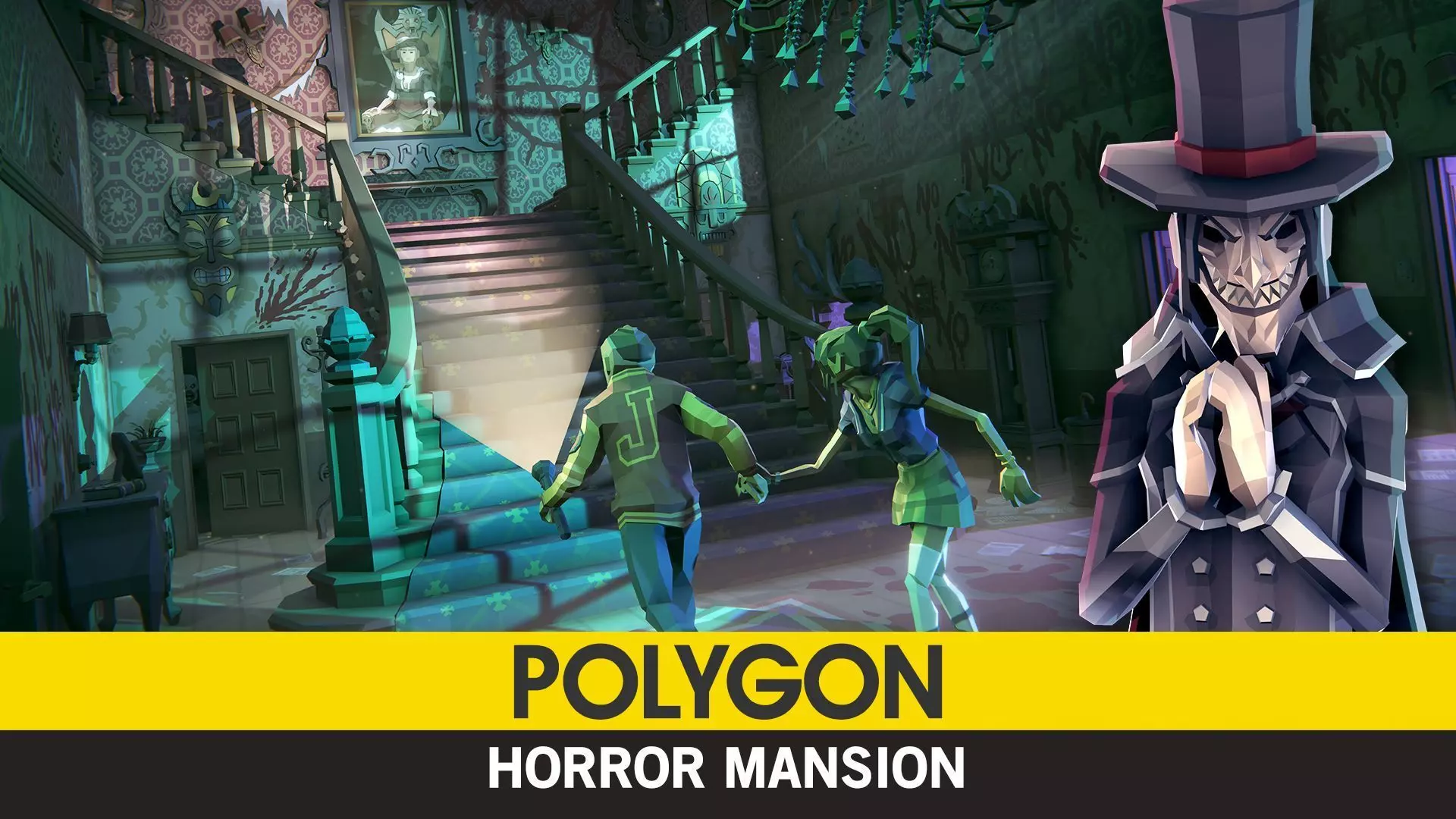 POLYGON - Horror Mansion Low-poly 3D model_0