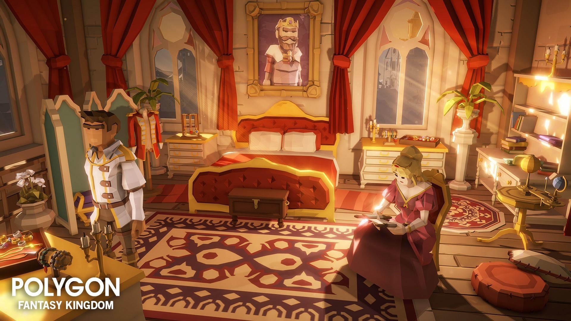 POLYGON - Fantasy Kingdom Low-poly 3D model_19