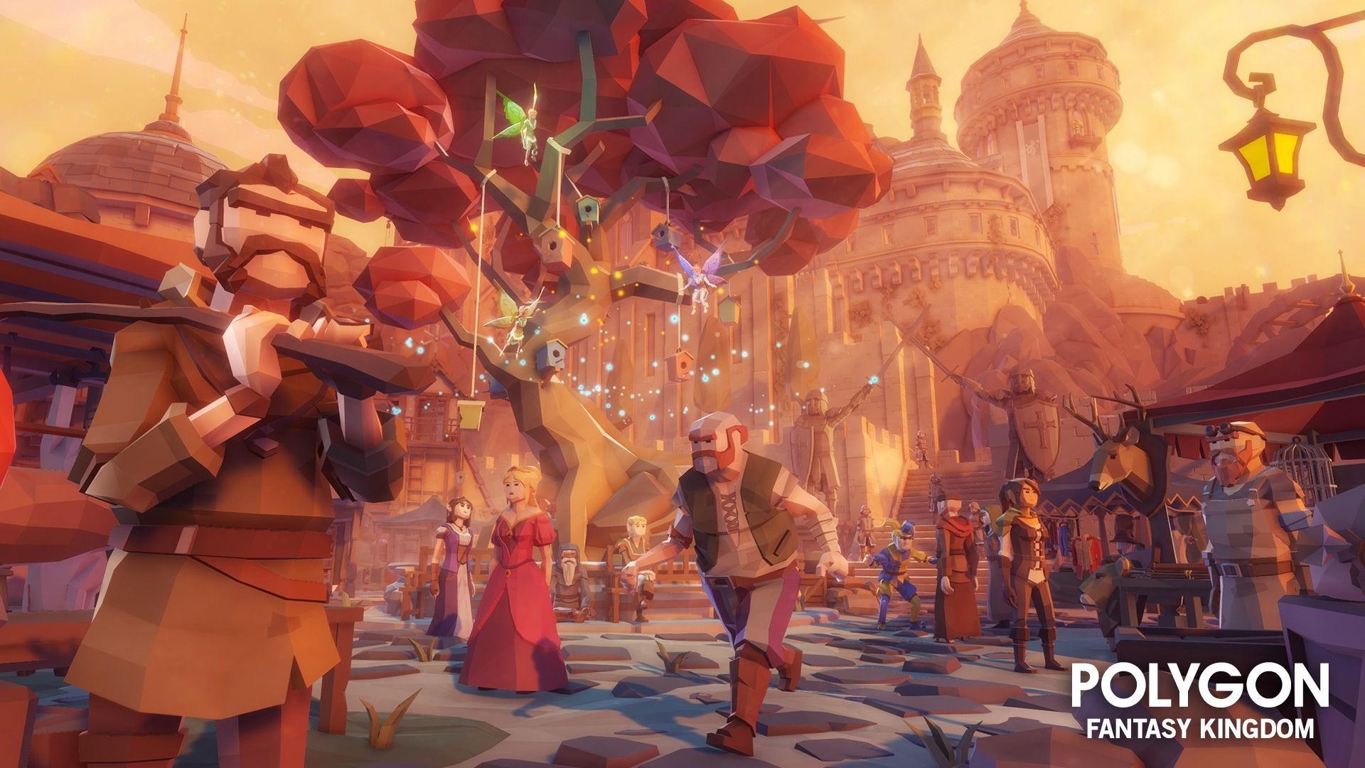 POLYGON - Fantasy Kingdom Low-poly 3D model_10