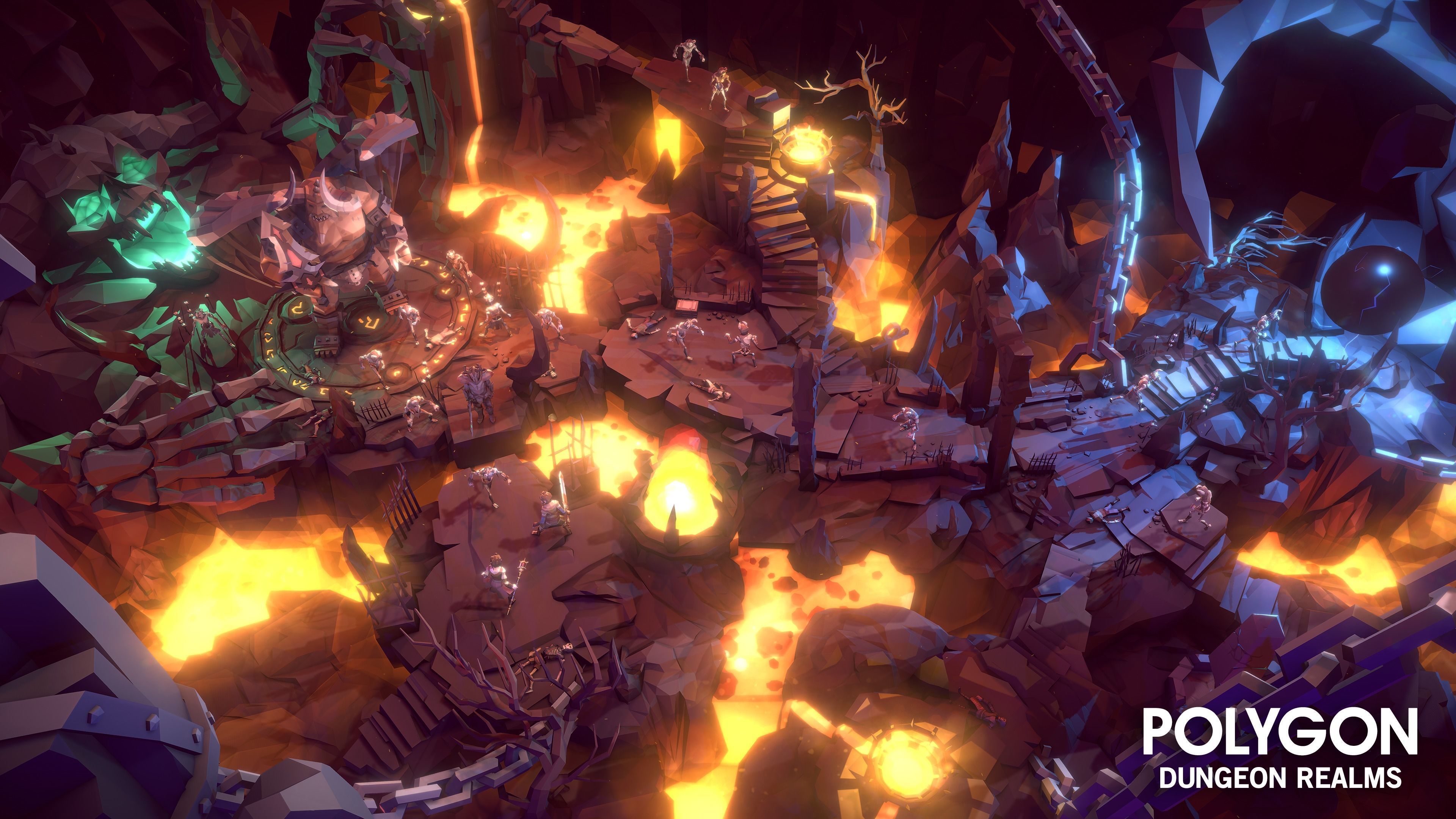 POLYGON Dungeon Realms Low-poly 3D model_15