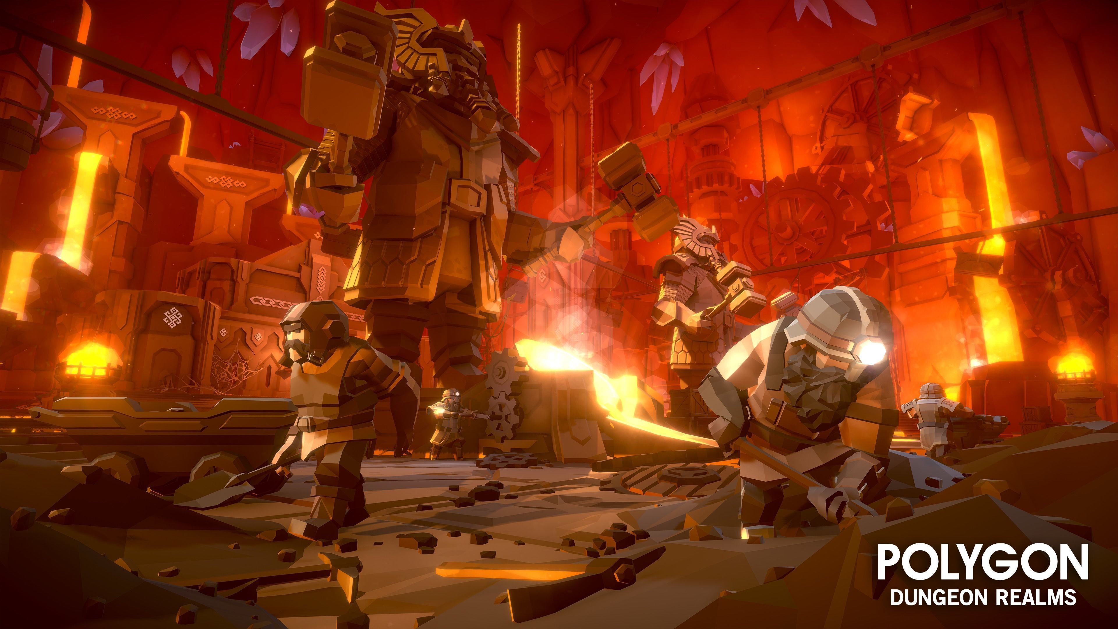 POLYGON Dungeon Realms Low-poly 3D model_9