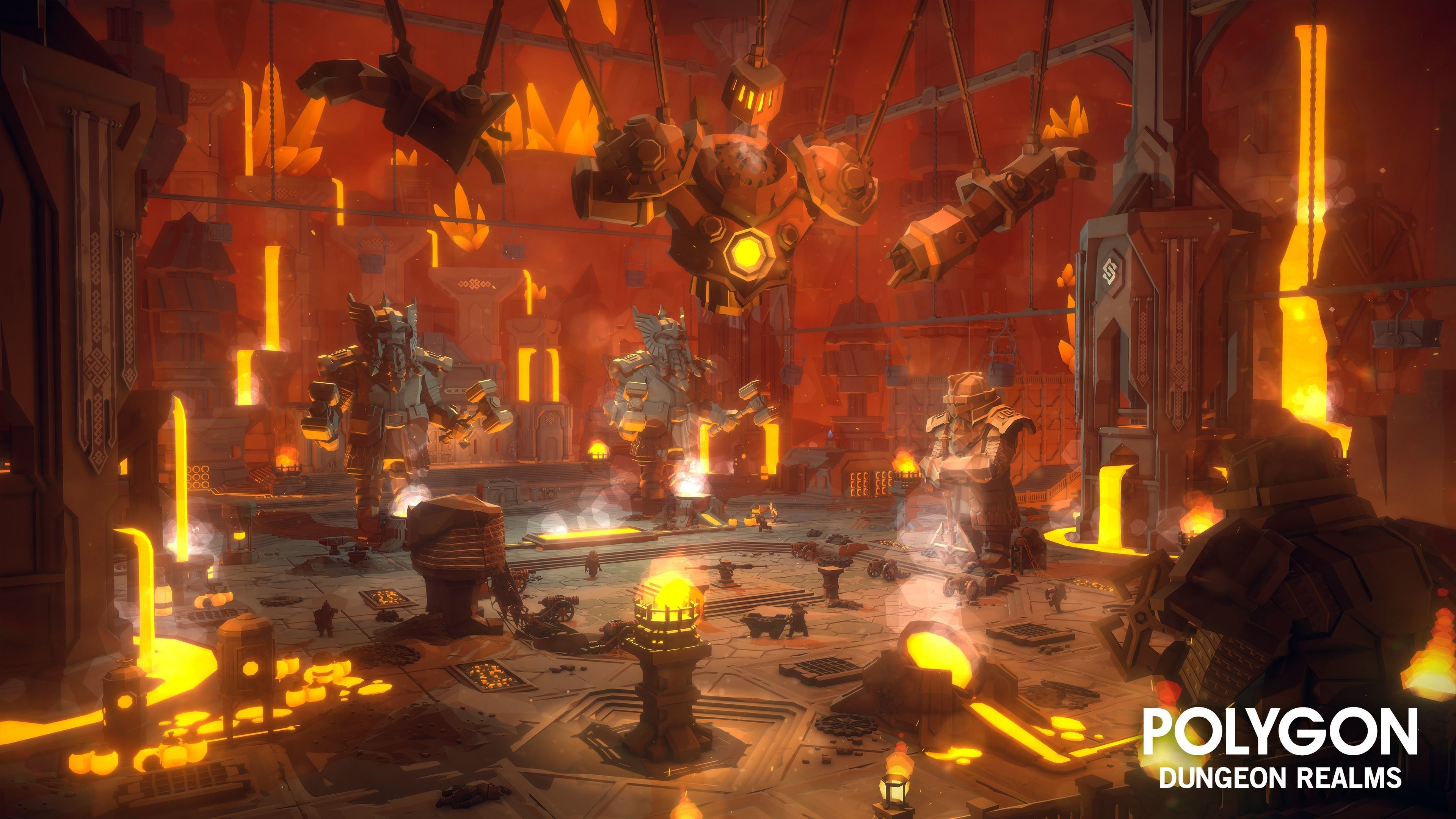 POLYGON Dungeon Realms Low-poly 3D model_13