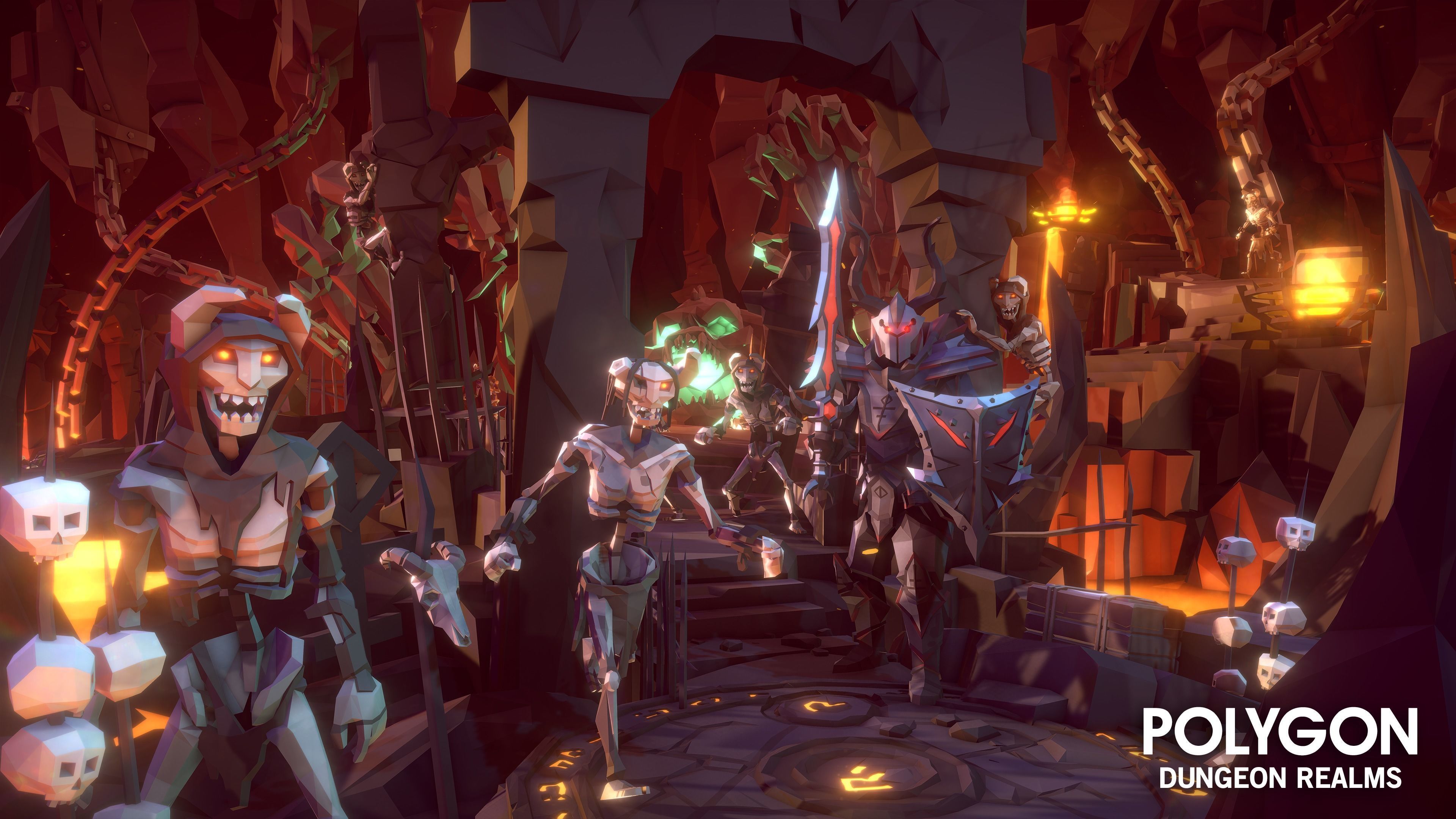 POLYGON Dungeon Realms Low-poly 3D model_2