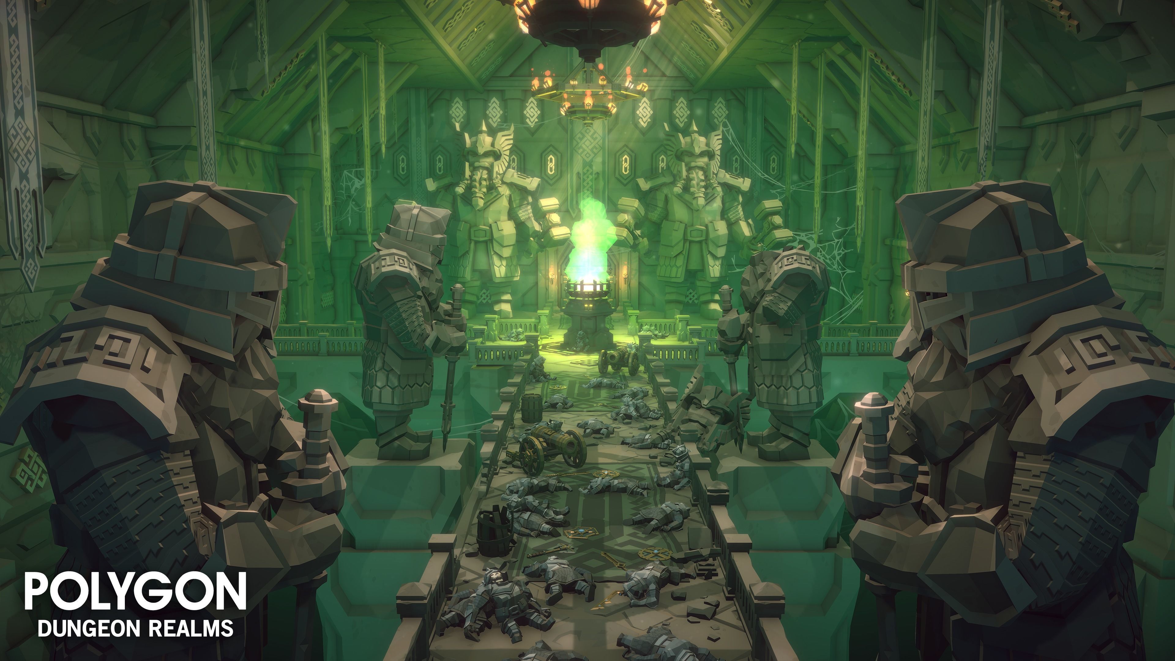 POLYGON Dungeon Realms Low-poly 3D model_1