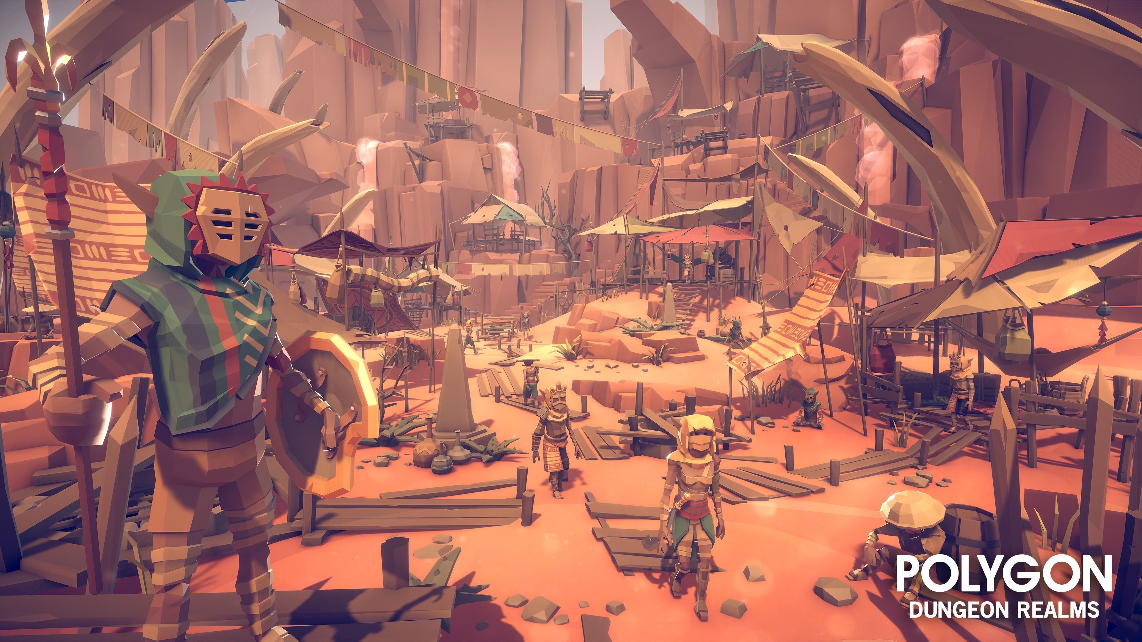 POLYGON Dungeon Realms Low-poly 3D model_5