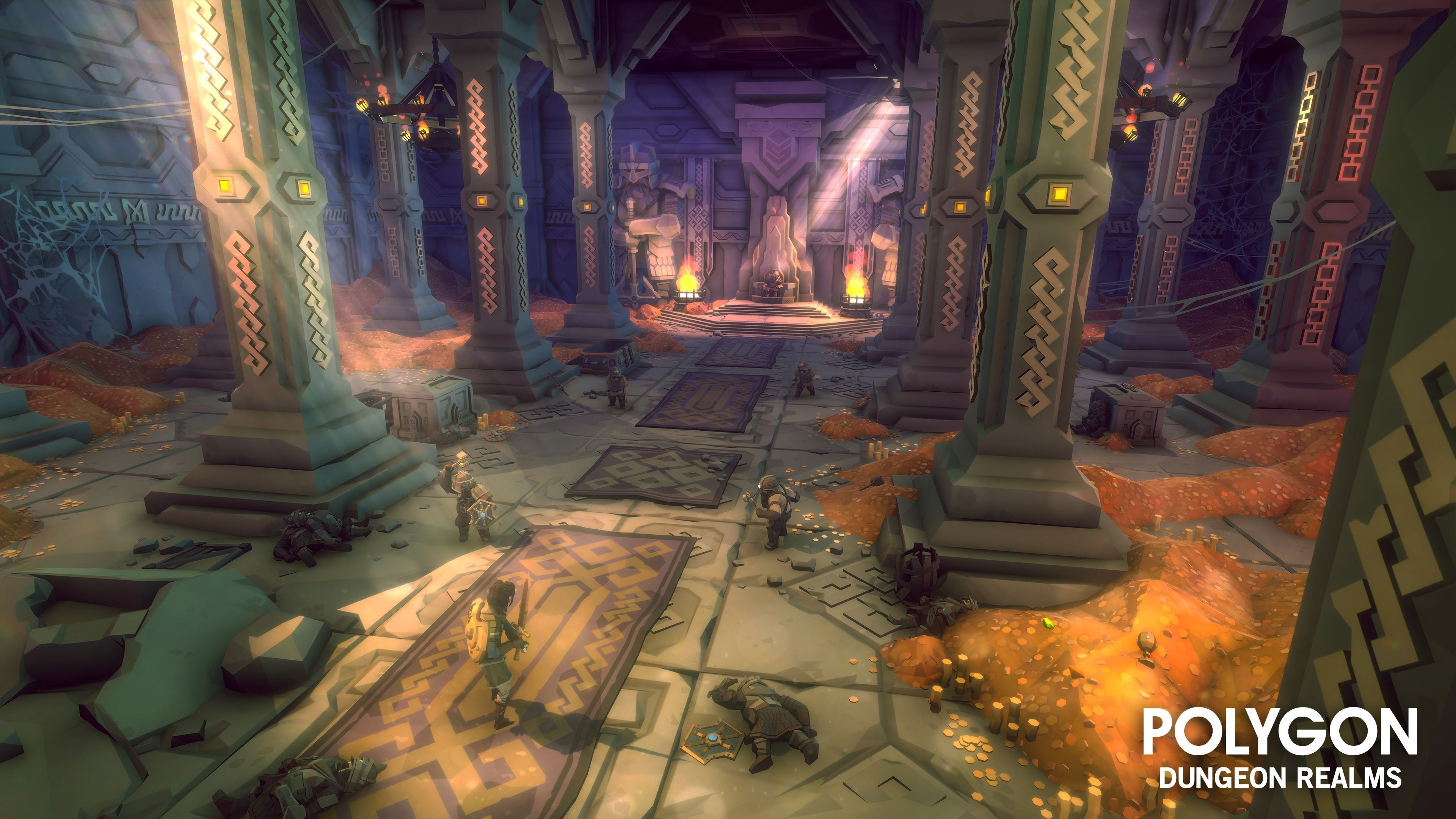 POLYGON Dungeon Realms Low-poly 3D model_14