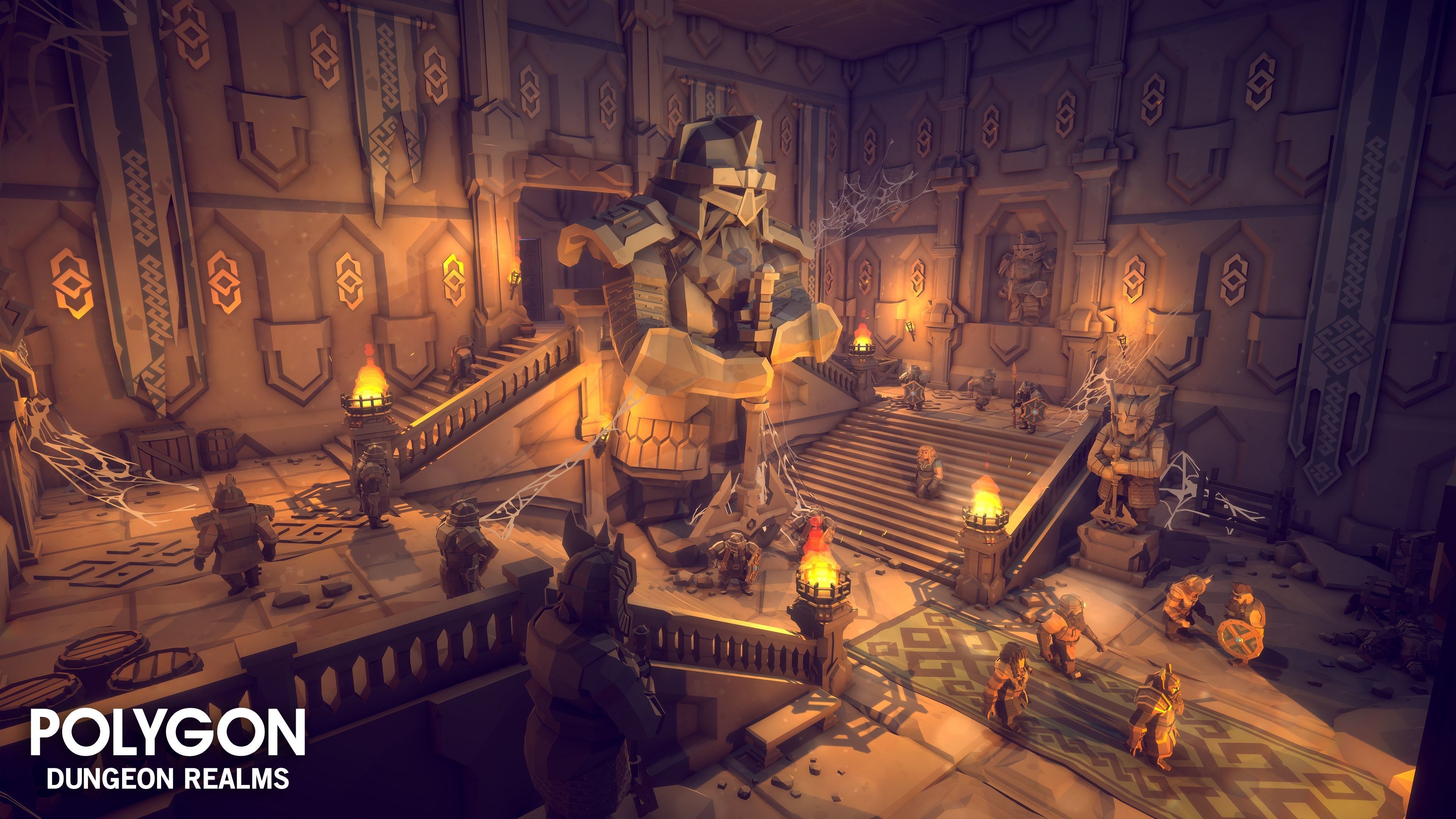 POLYGON Dungeon Realms Low-poly 3D model_11