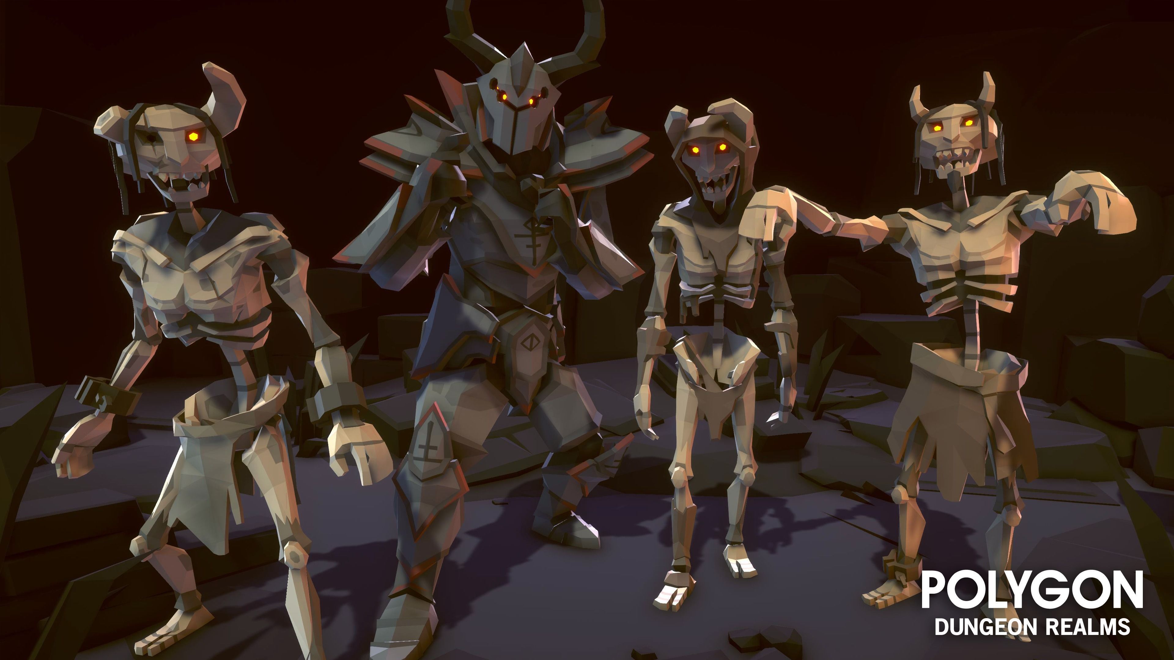 POLYGON Dungeon Realms Low-poly 3D model_18