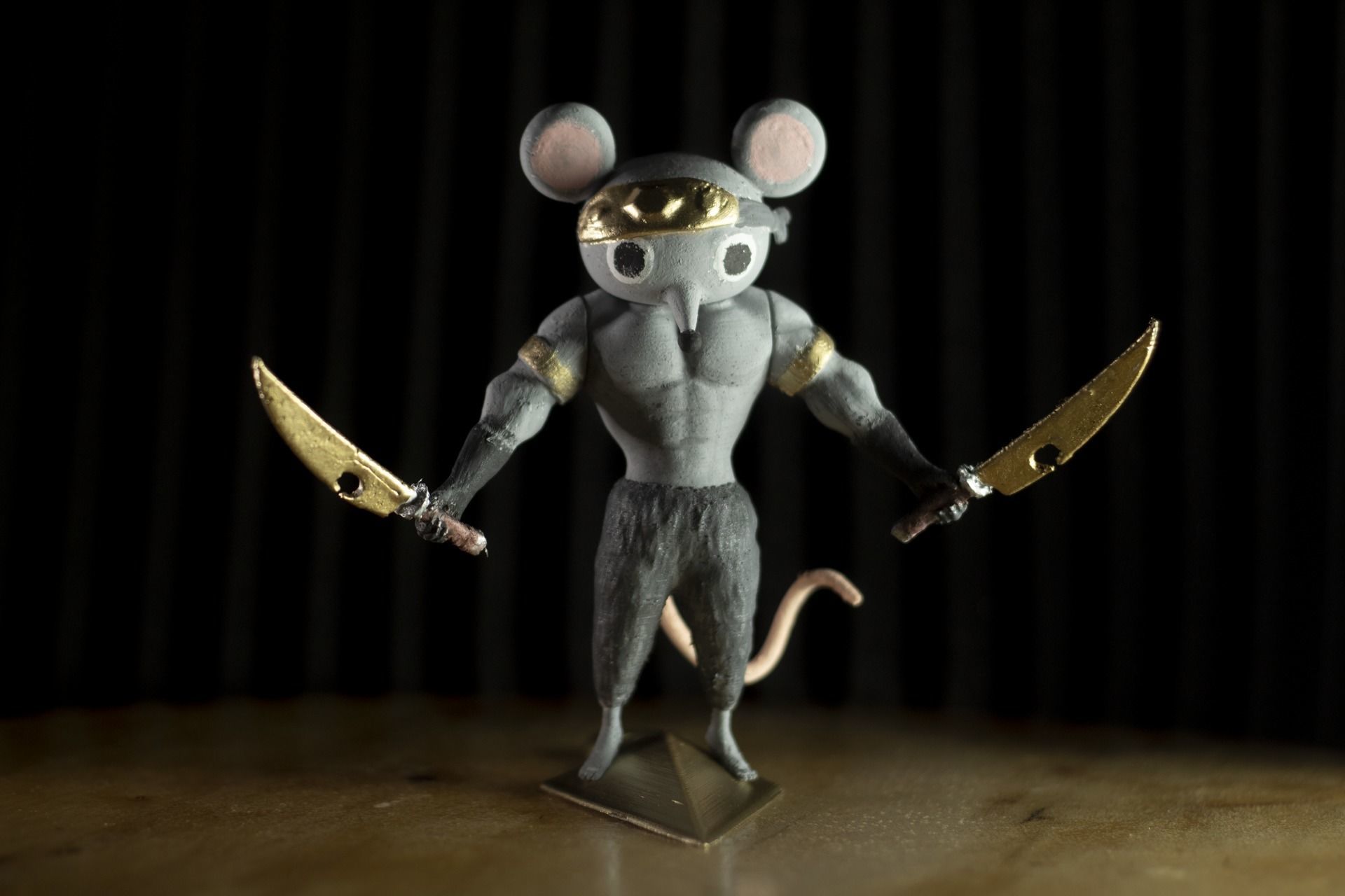 NINJU MUKIMUKI NEZUMI  3D print model_2