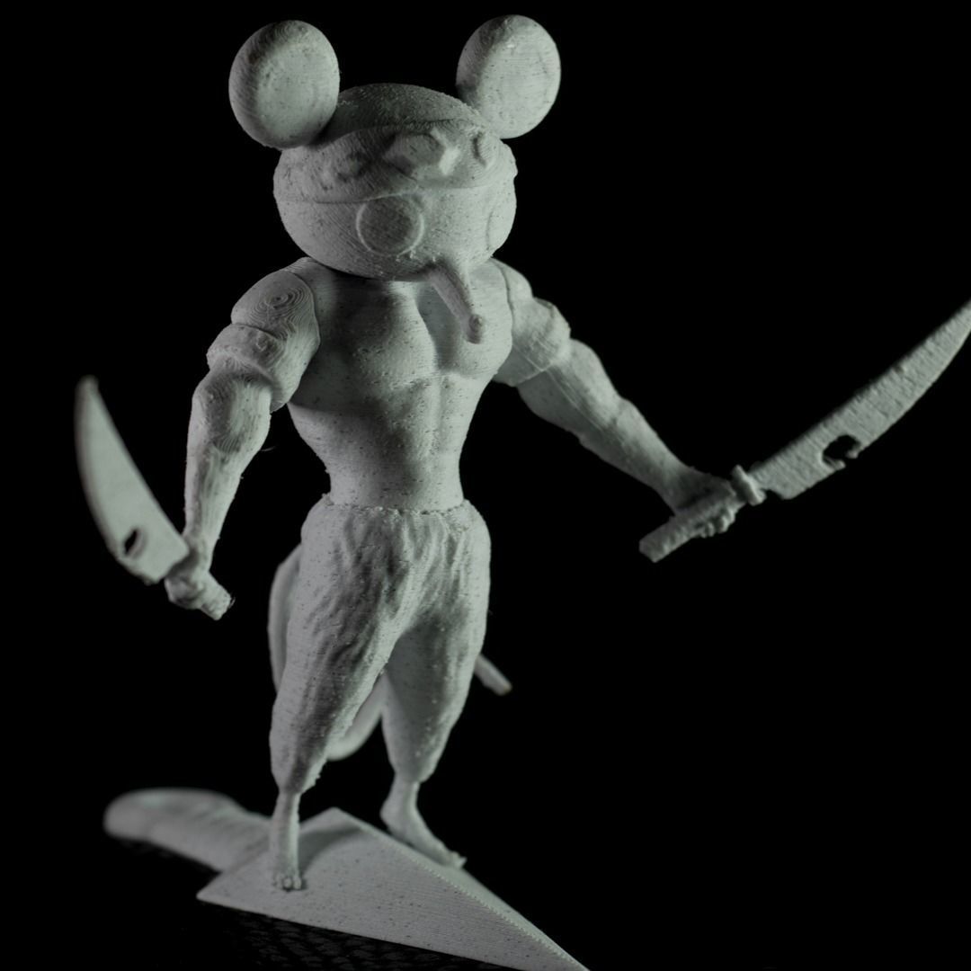 NINJU MUKIMUKI NEZUMI  3D print model_4
