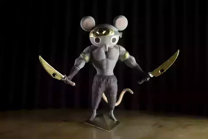 NINJU MUKIMUKI NEZUMI  3D print model