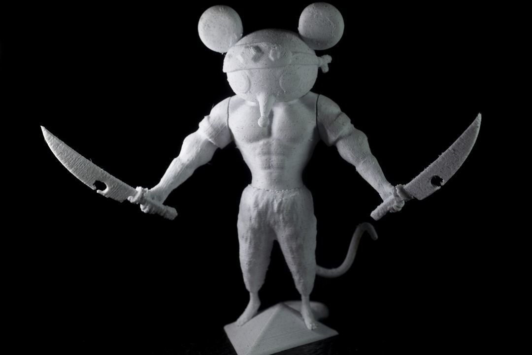 NINJU MUKIMUKI NEZUMI  3D print model_6