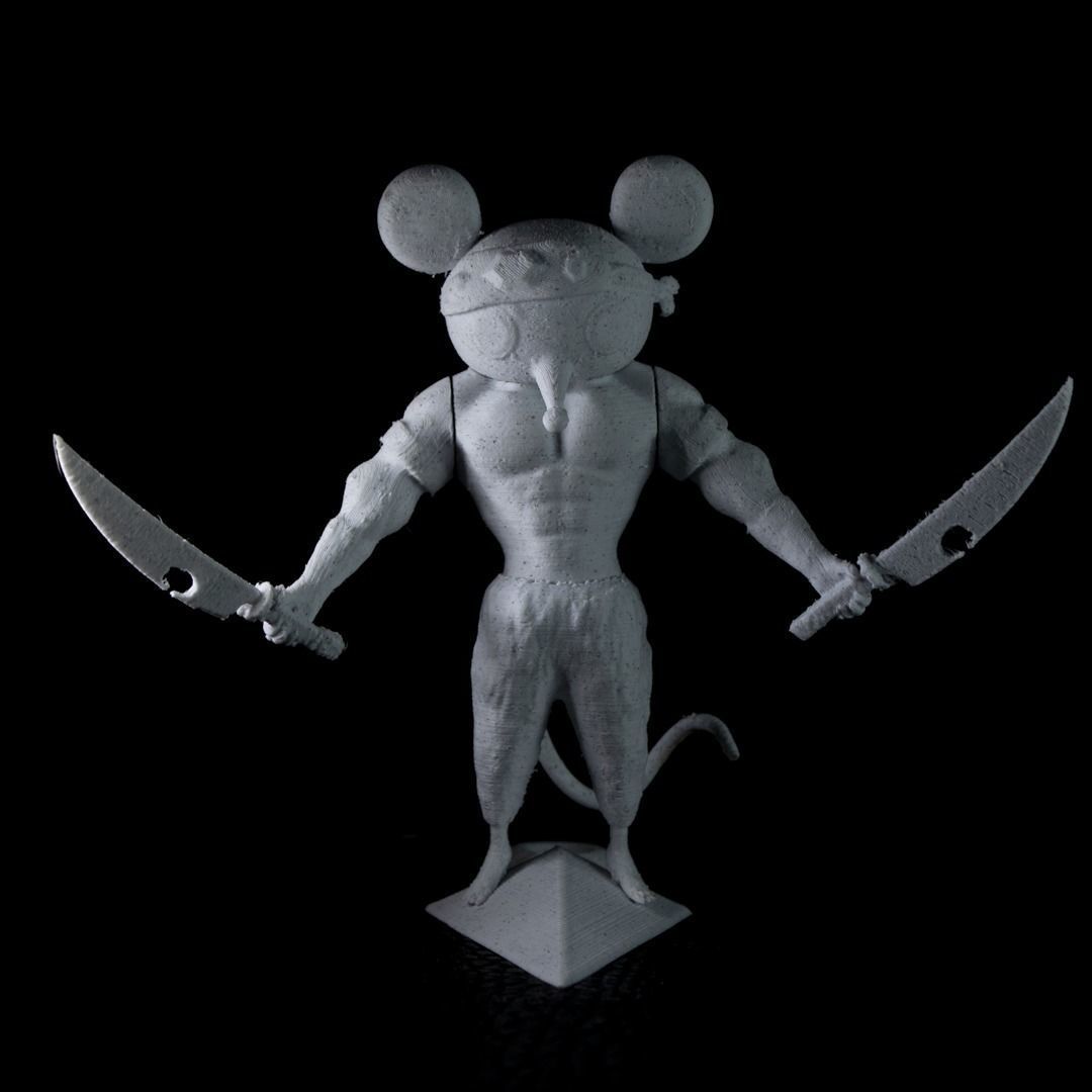 NINJU MUKIMUKI NEZUMI  3D print model_5