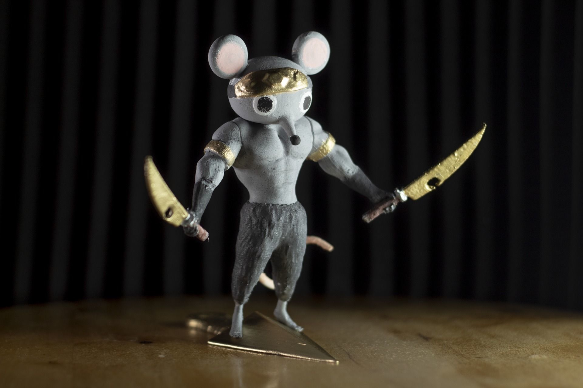 NINJU MUKIMUKI NEZUMI  3D print model_1