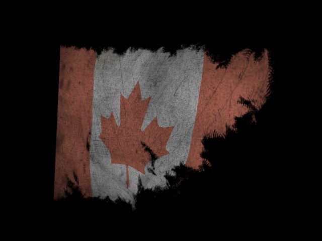 Game-ready Animated Flag Low-poly 3D model_1