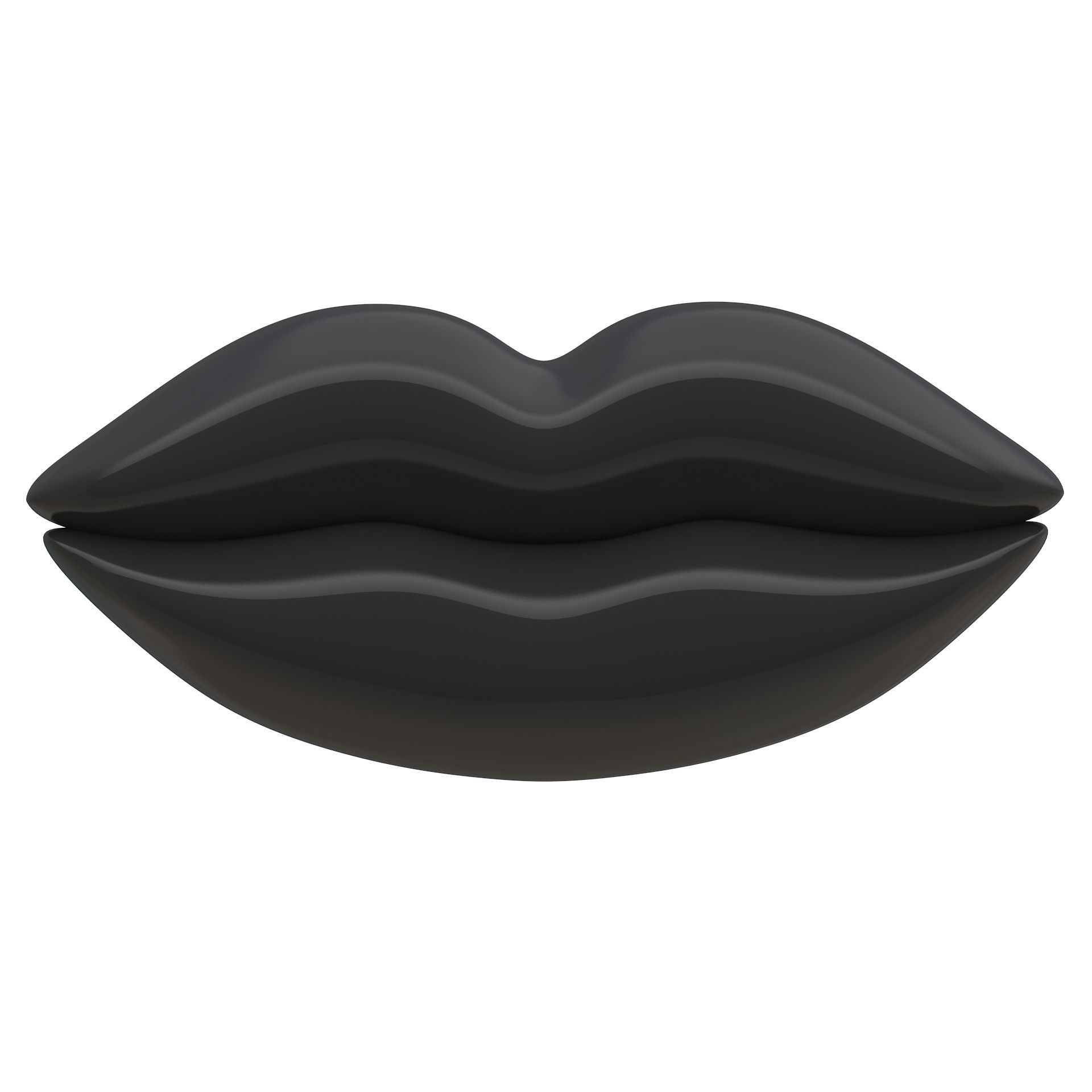Lips Icon Collection 3D model_15