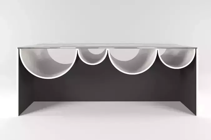 Sea wave table 3D model