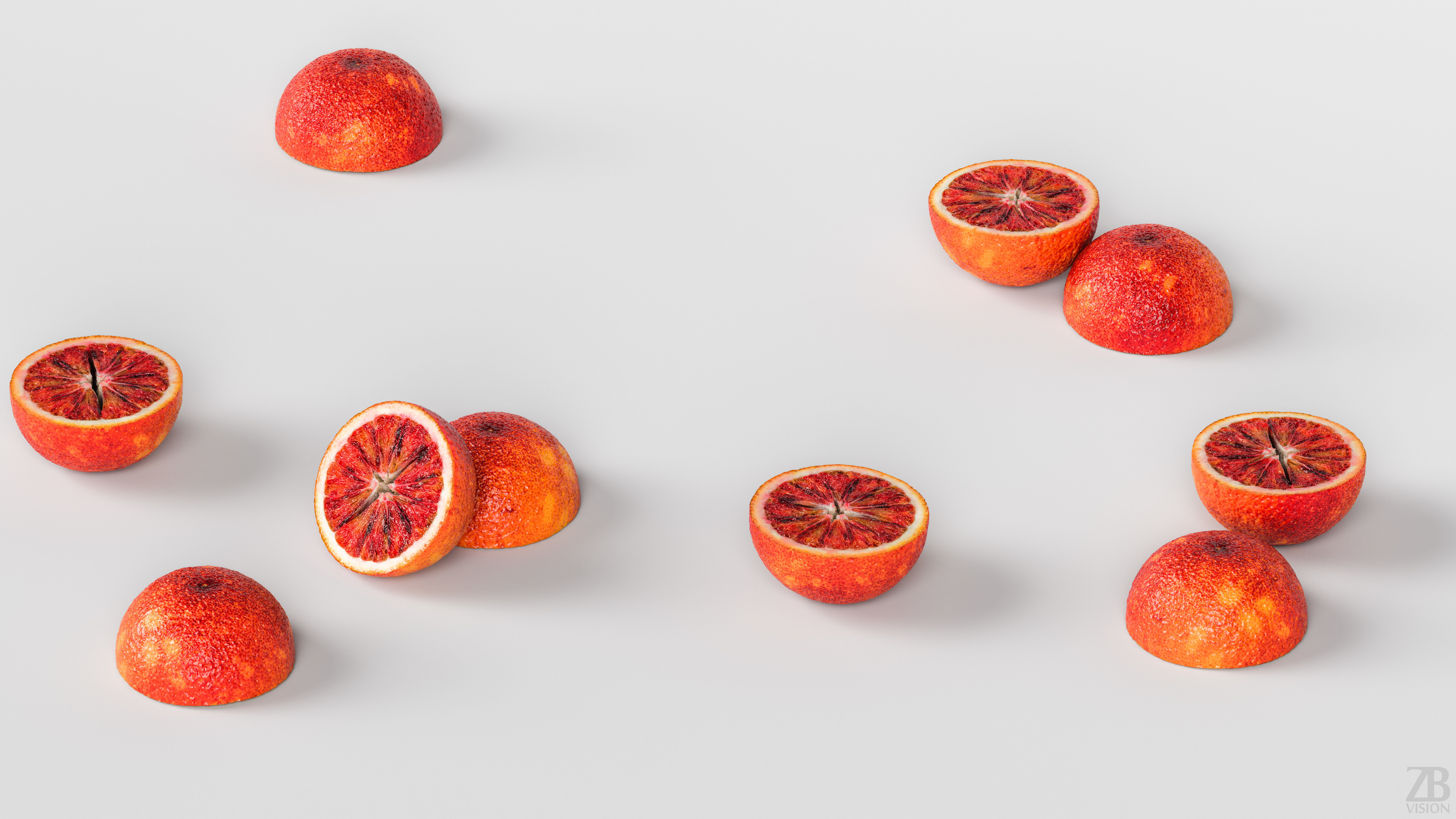 Orange 3D model_2