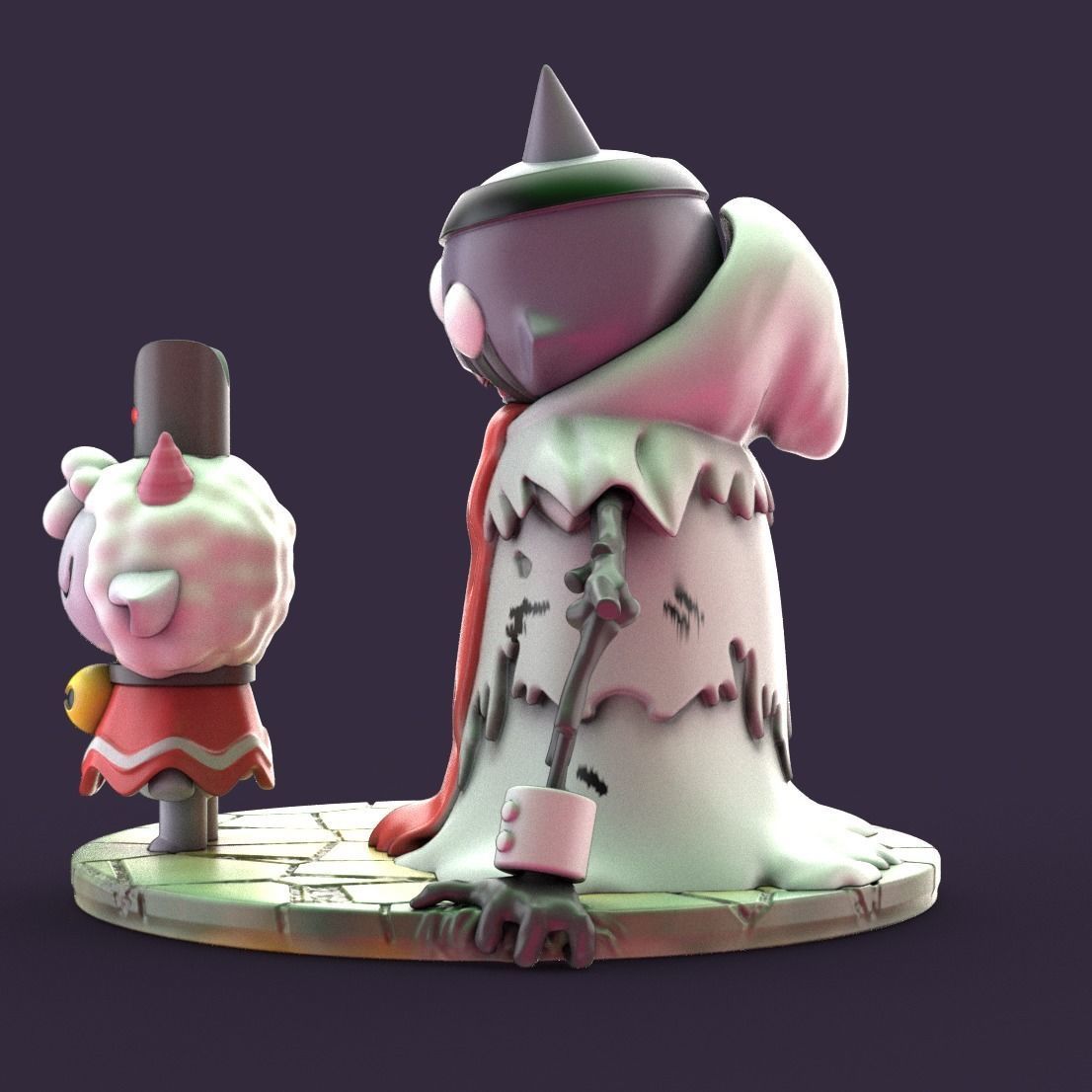 THE ONE WHO WAITS cult of the lamb 3D print model_1