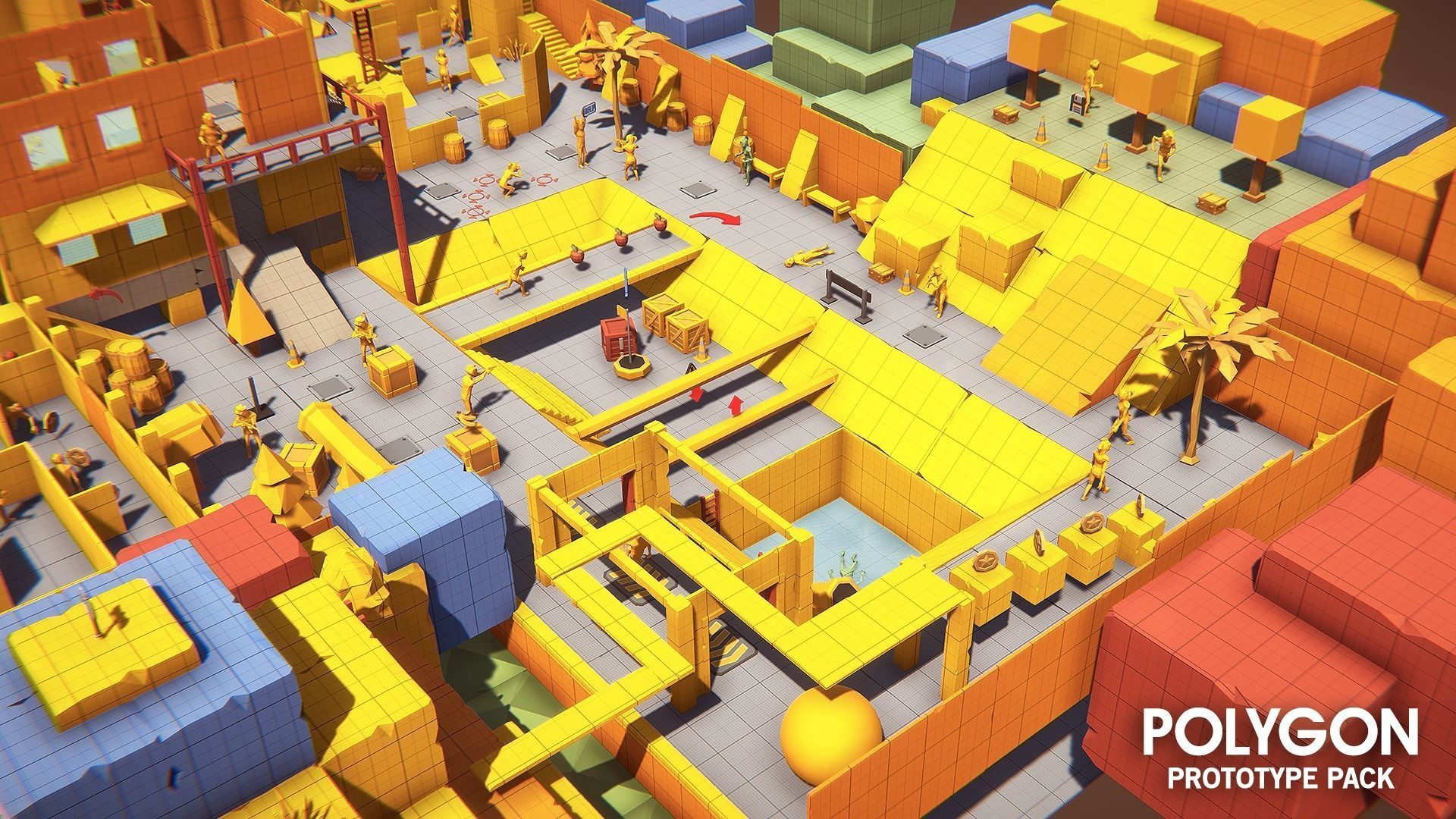 POLYGON - Prototype Low-poly 3D model_3