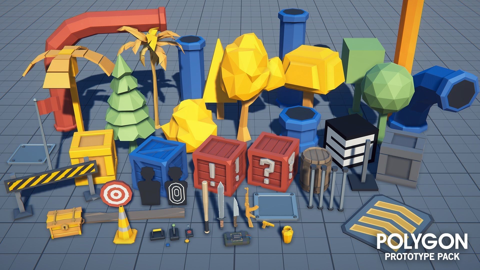 POLYGON - Prototype Low-poly 3D model_11