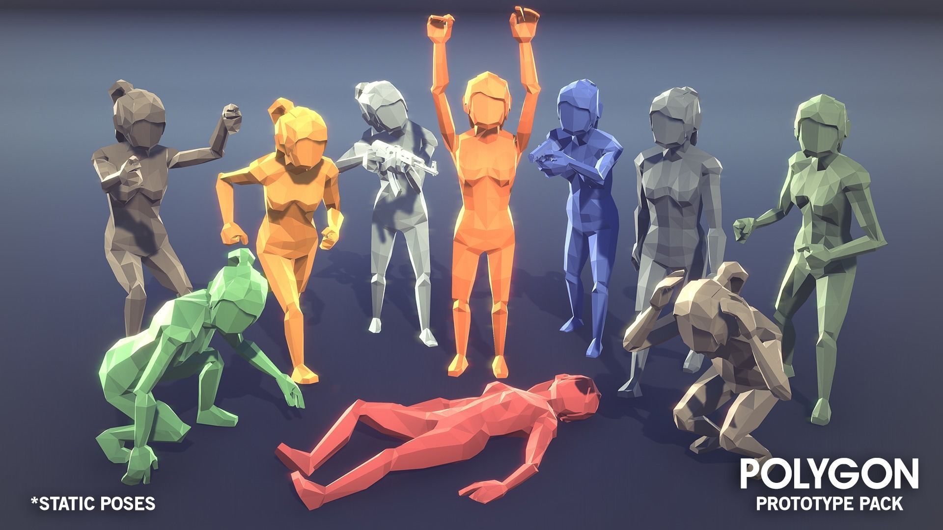 POLYGON - Prototype Low-poly 3D model_9
