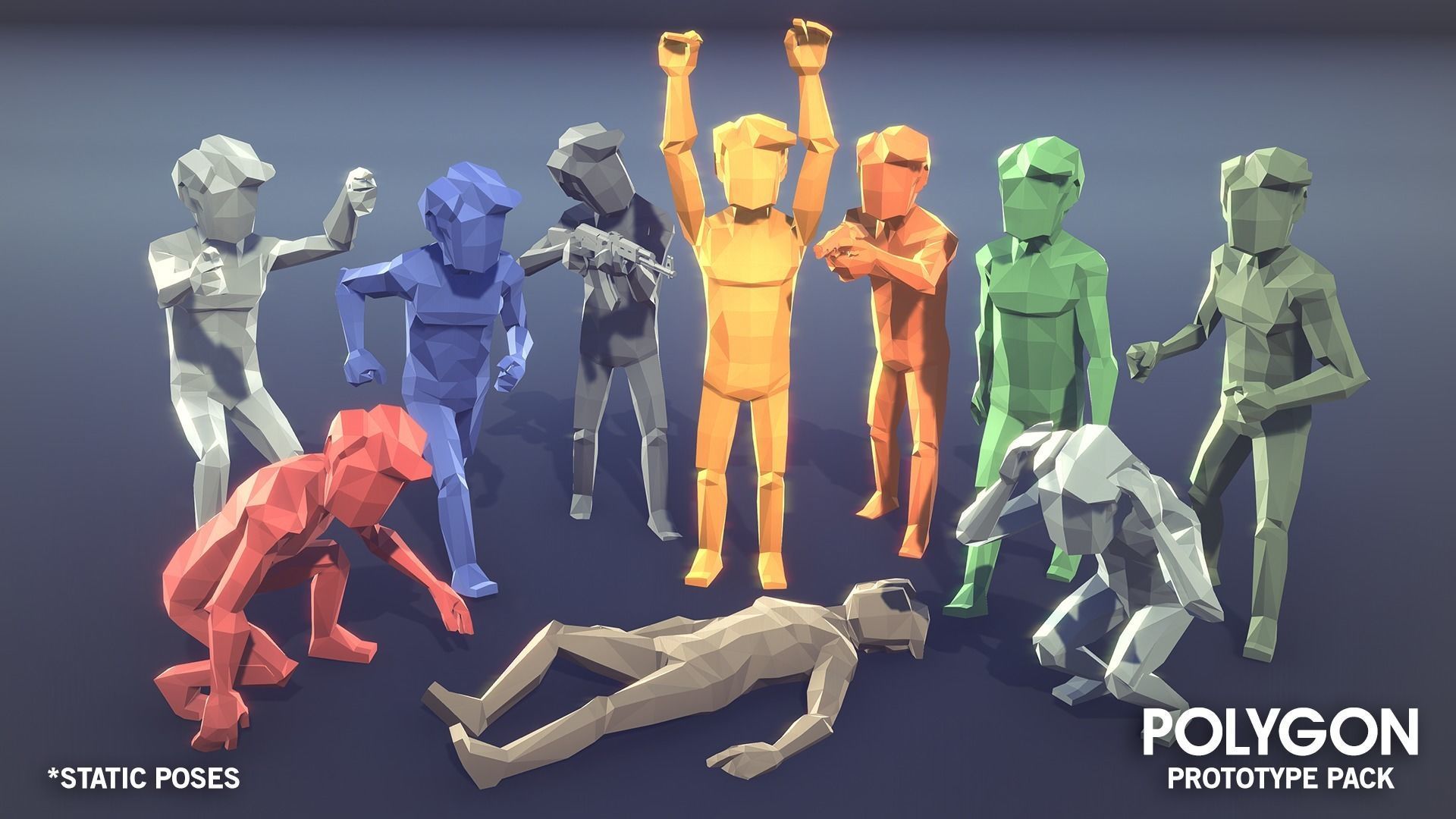 POLYGON - Prototype Low-poly 3D model_8