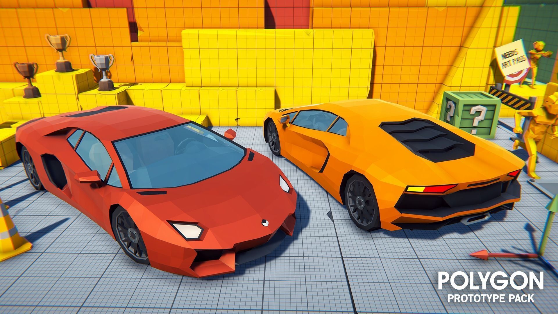 POLYGON - Prototype Low-poly 3D model_10