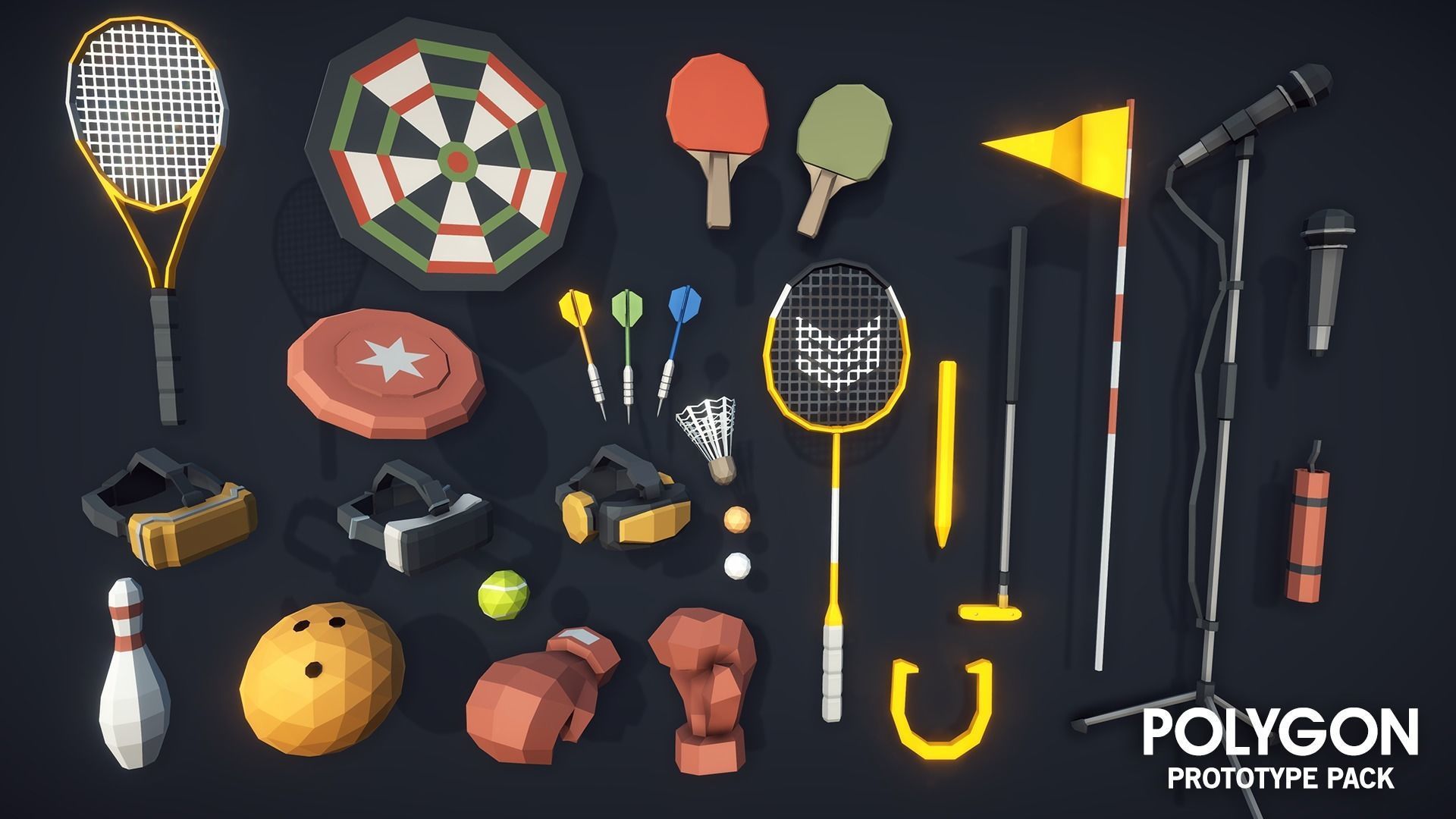 POLYGON - Prototype Low-poly 3D model_12