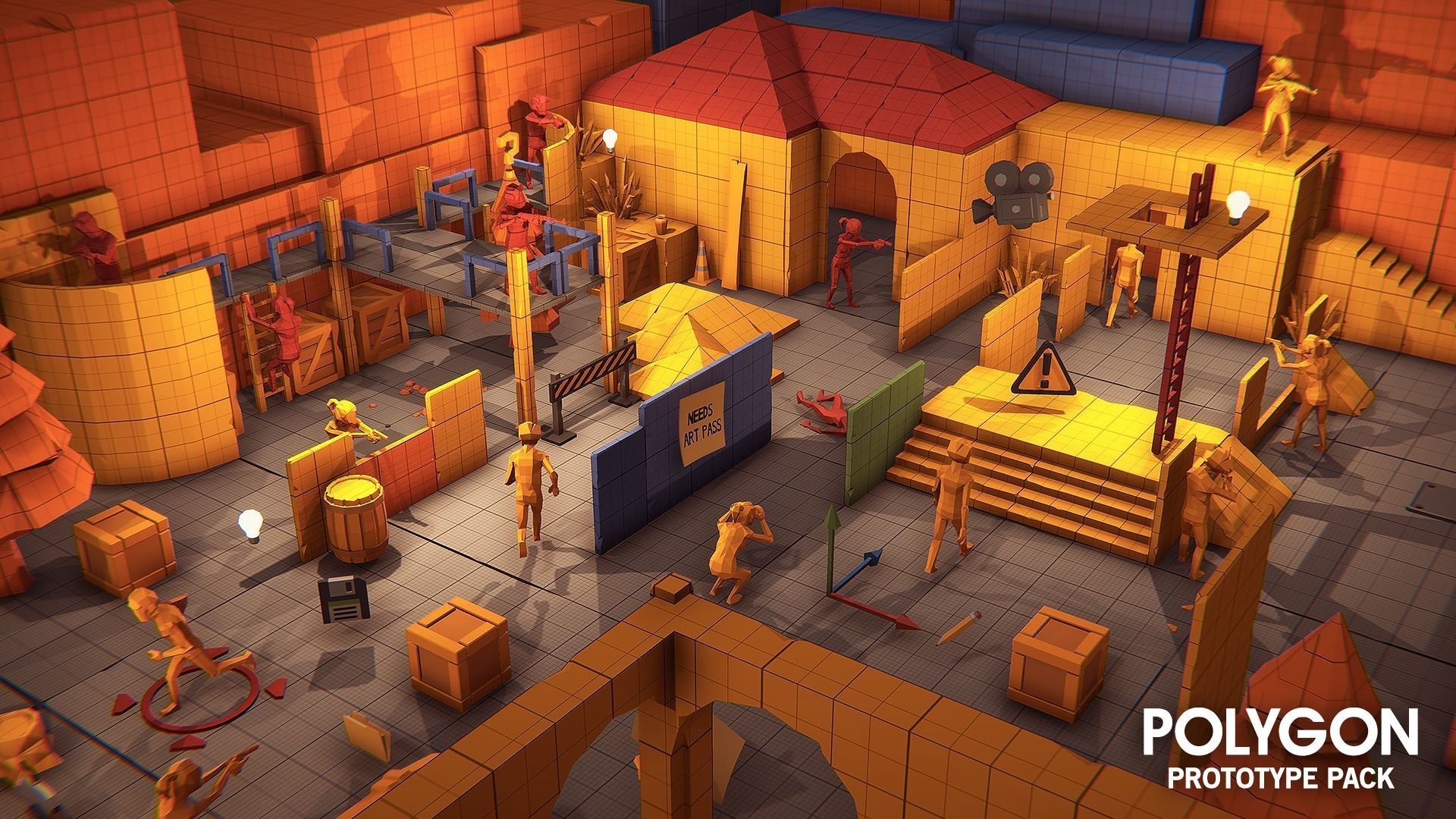 POLYGON - Prototype Low-poly 3D model_4