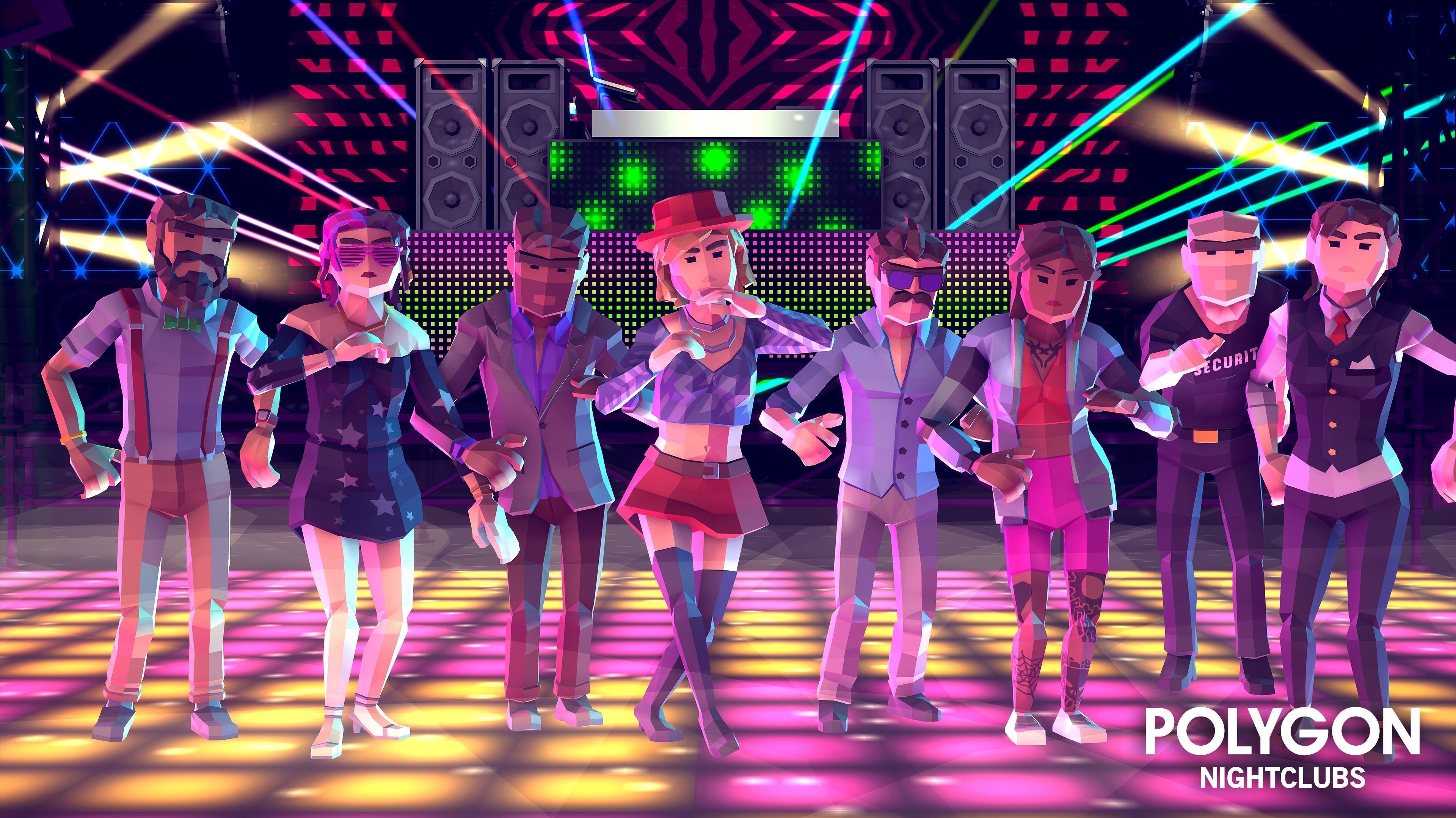 POLYGON - Nightclubs Low-poly 3D model_26