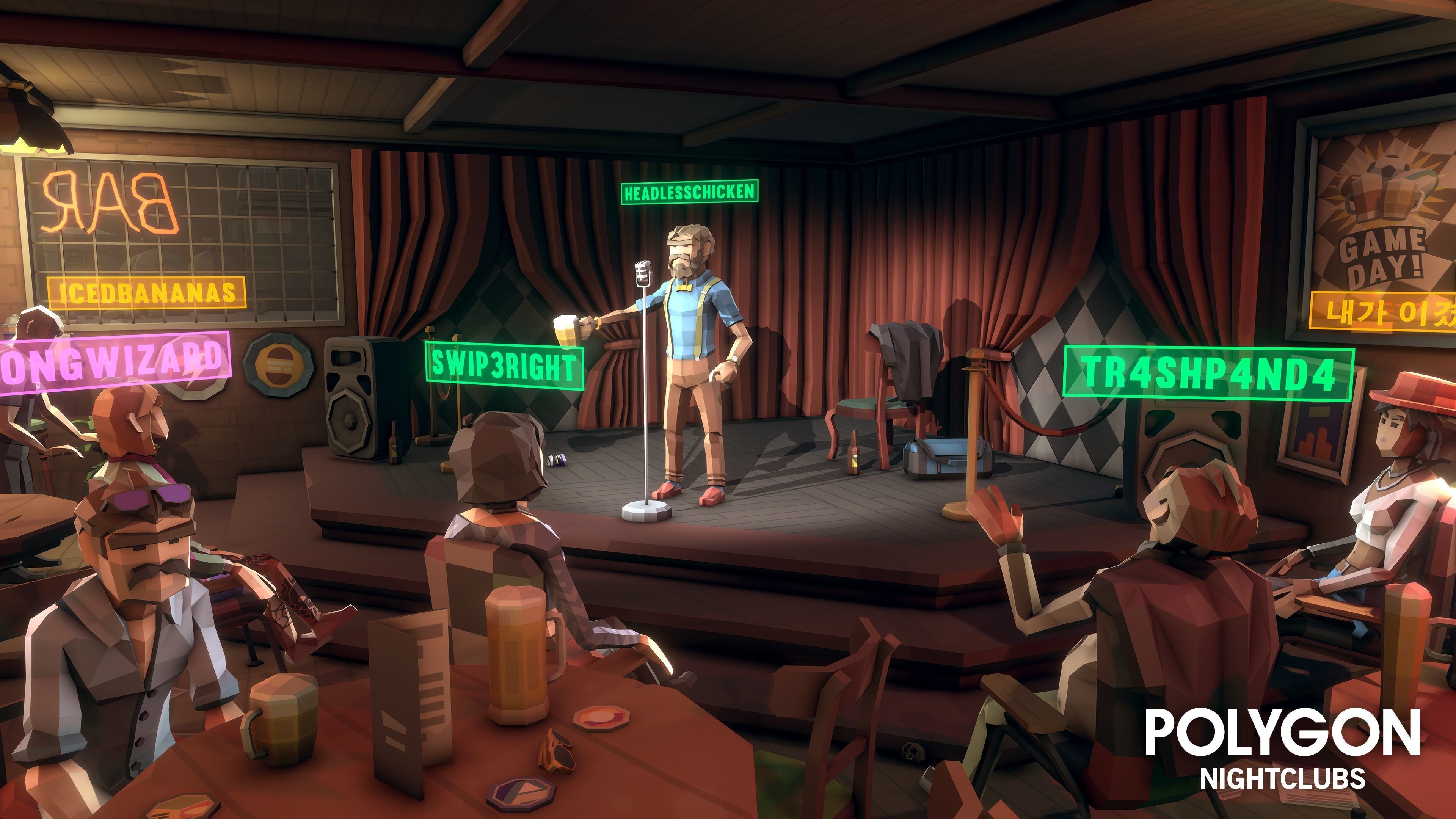 POLYGON - Nightclubs Low-poly 3D model_24