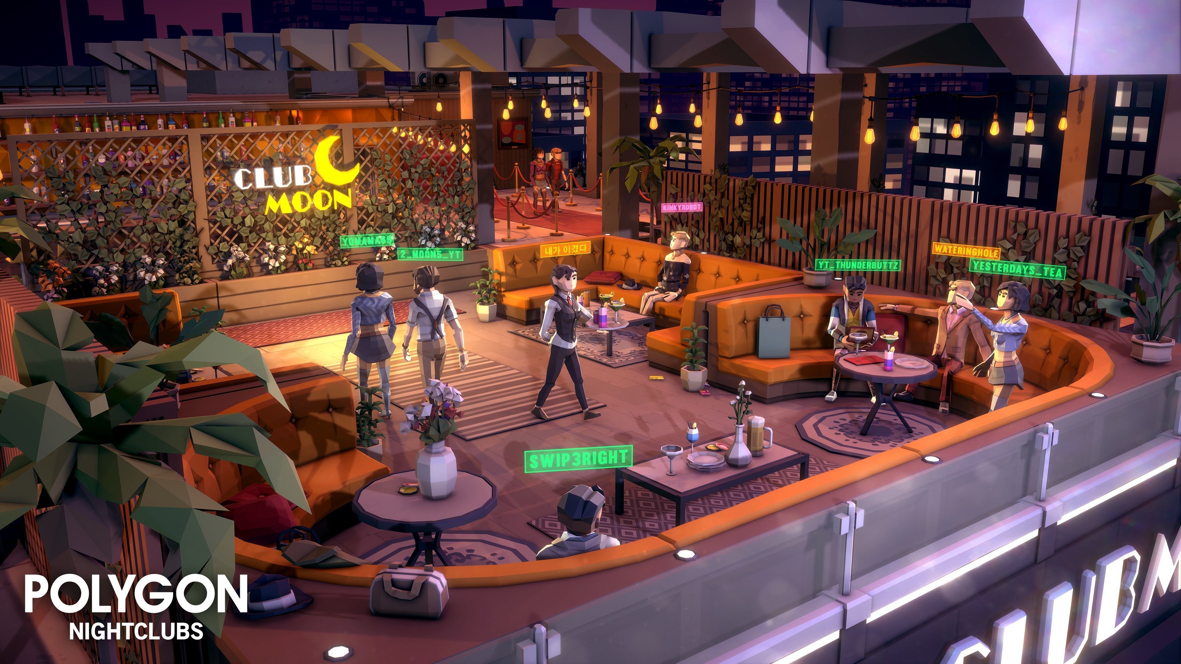 POLYGON - Nightclubs Low-poly 3D model_25