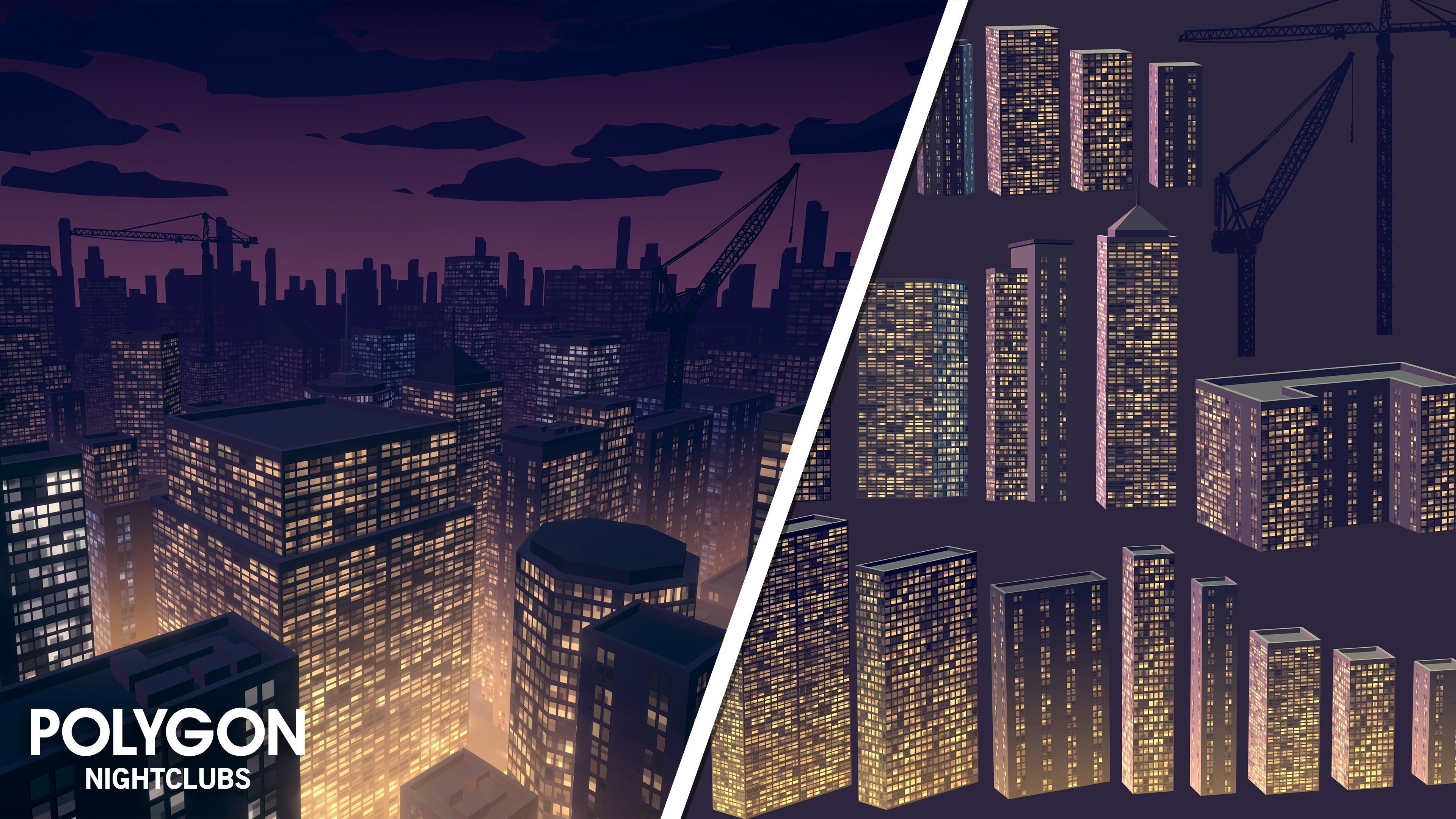 POLYGON - Nightclubs Low-poly 3D model_27