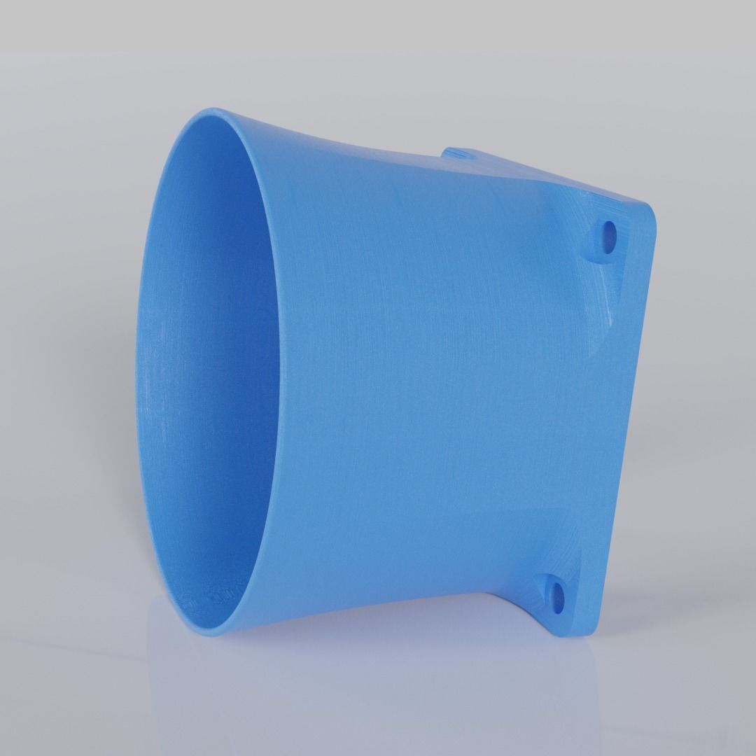 Fan Duct 60mm 3D model 3D printable | CGTrader