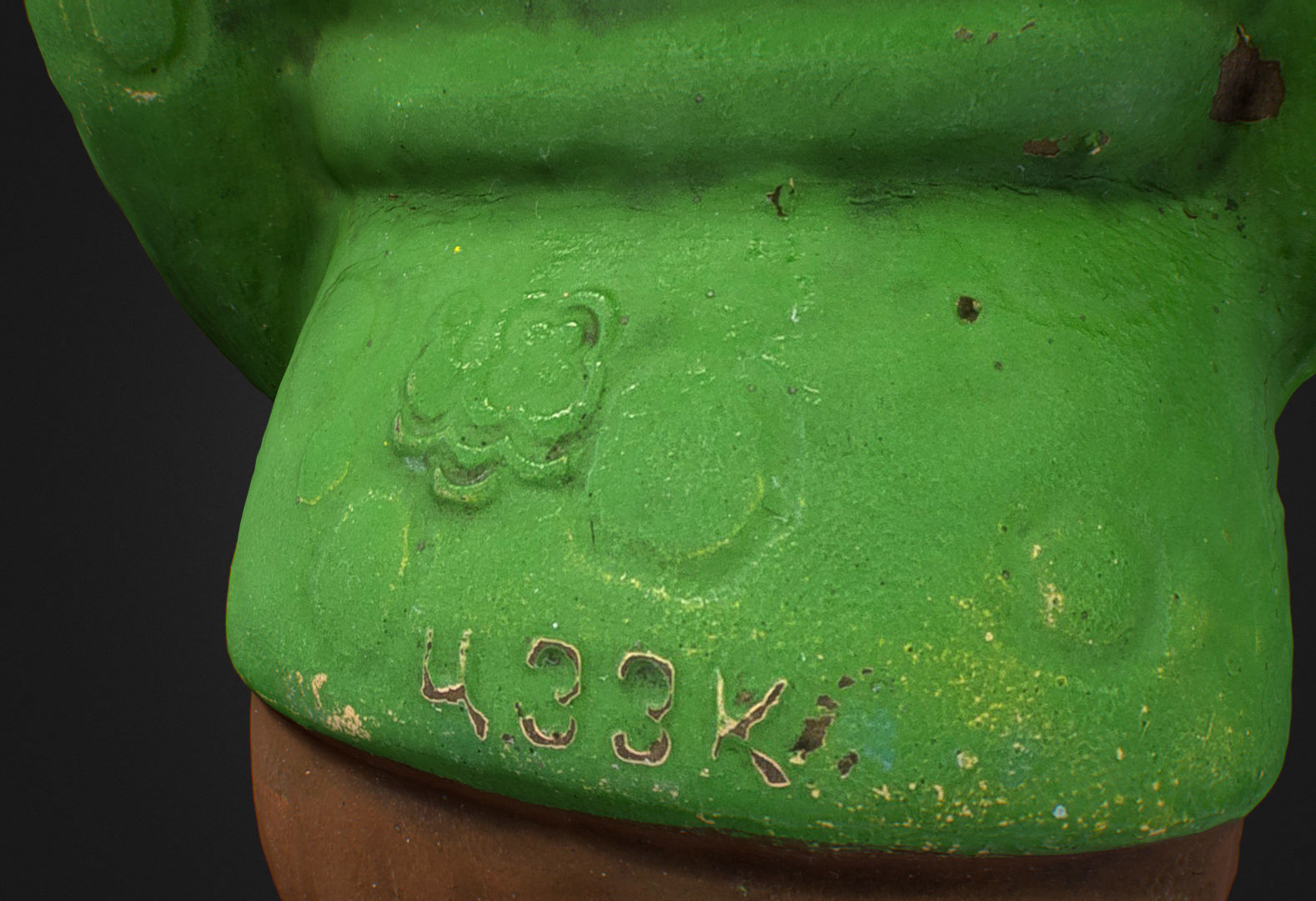 Old USSR Soviet Rubber Toy Emelya fool 3D model_4