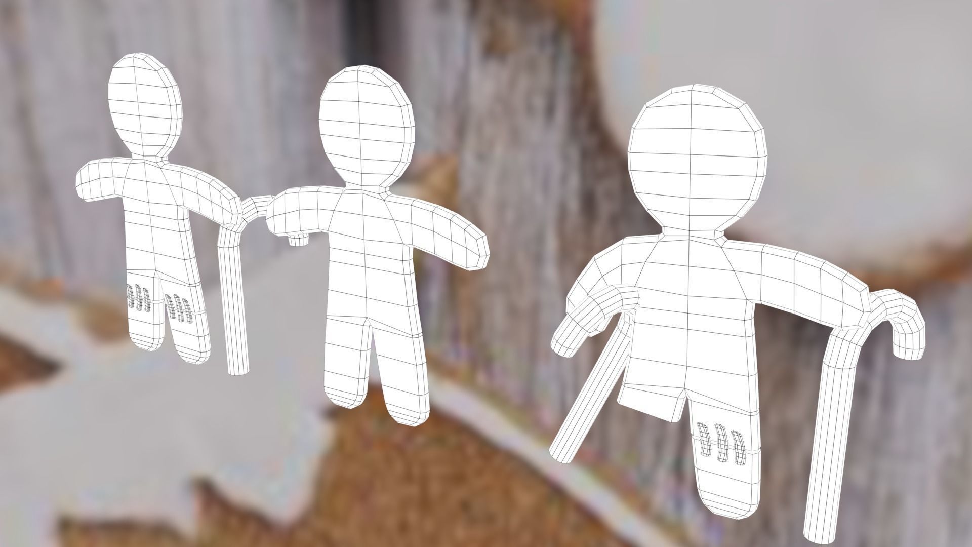 Christmas Gingerbread Man pack 3D print model_66